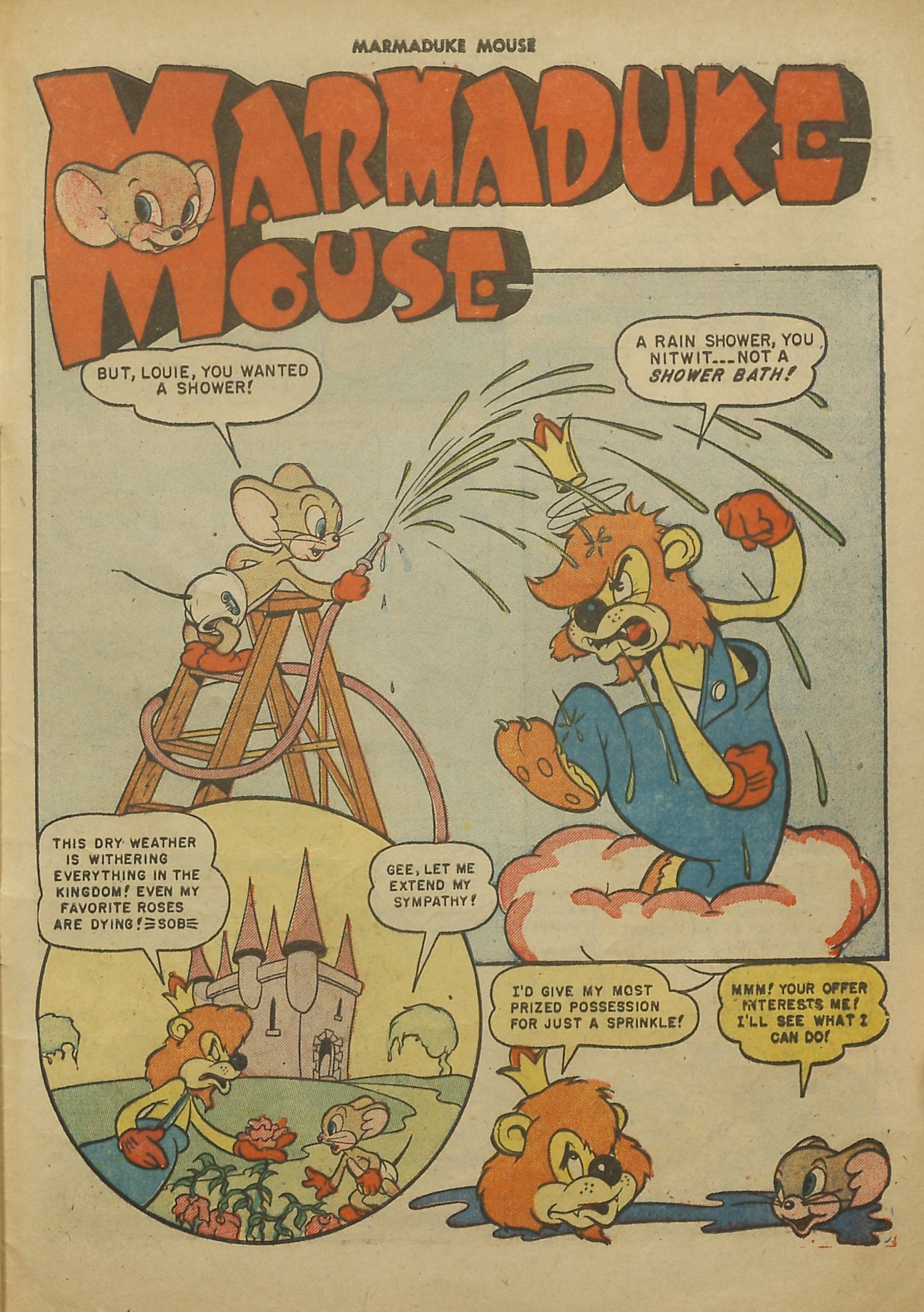 Read online Marmaduke Mouse comic -  Issue #27 - 29