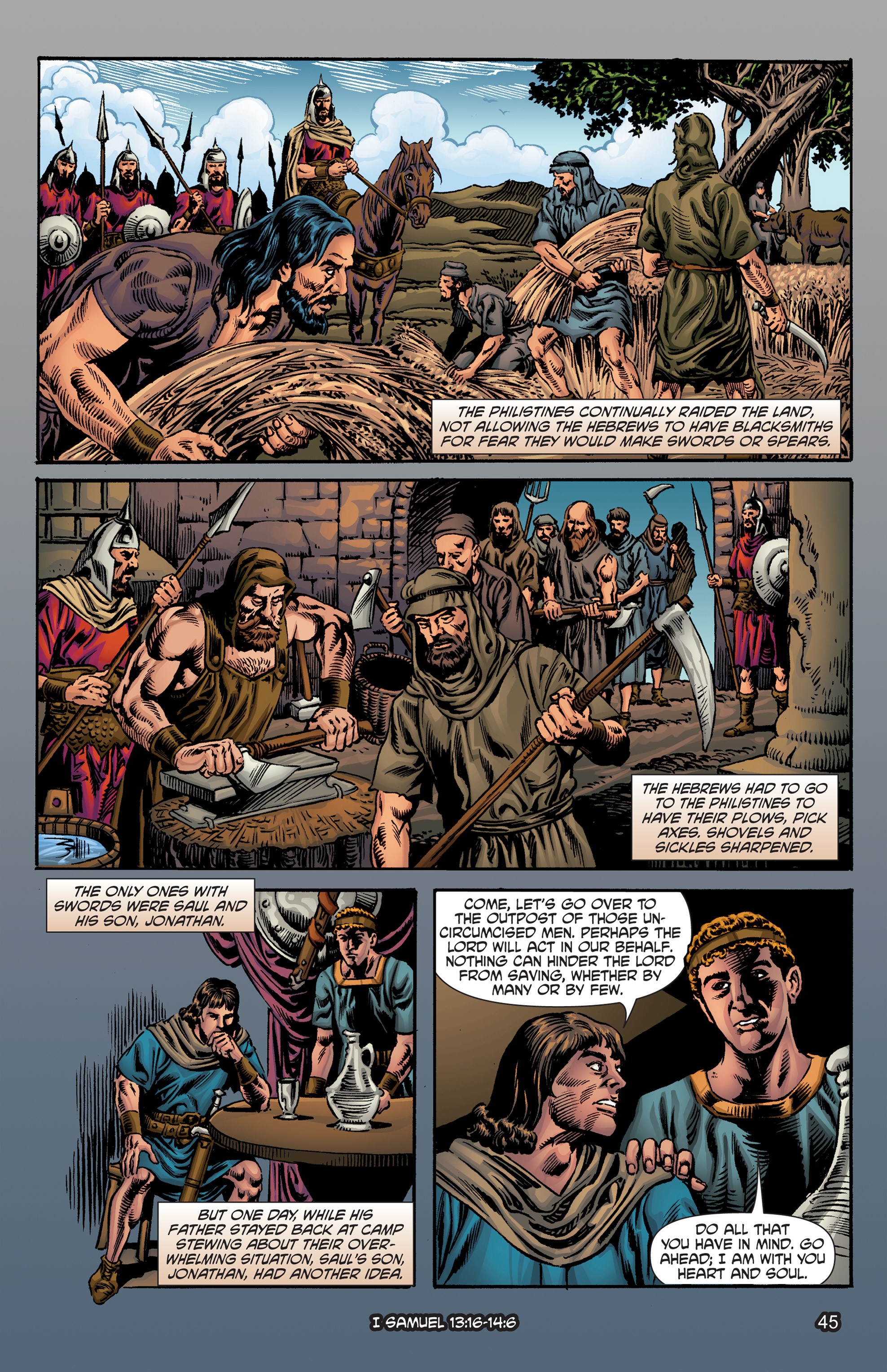 Read online The Kingstone Bible comic -  Issue #5 - 50
