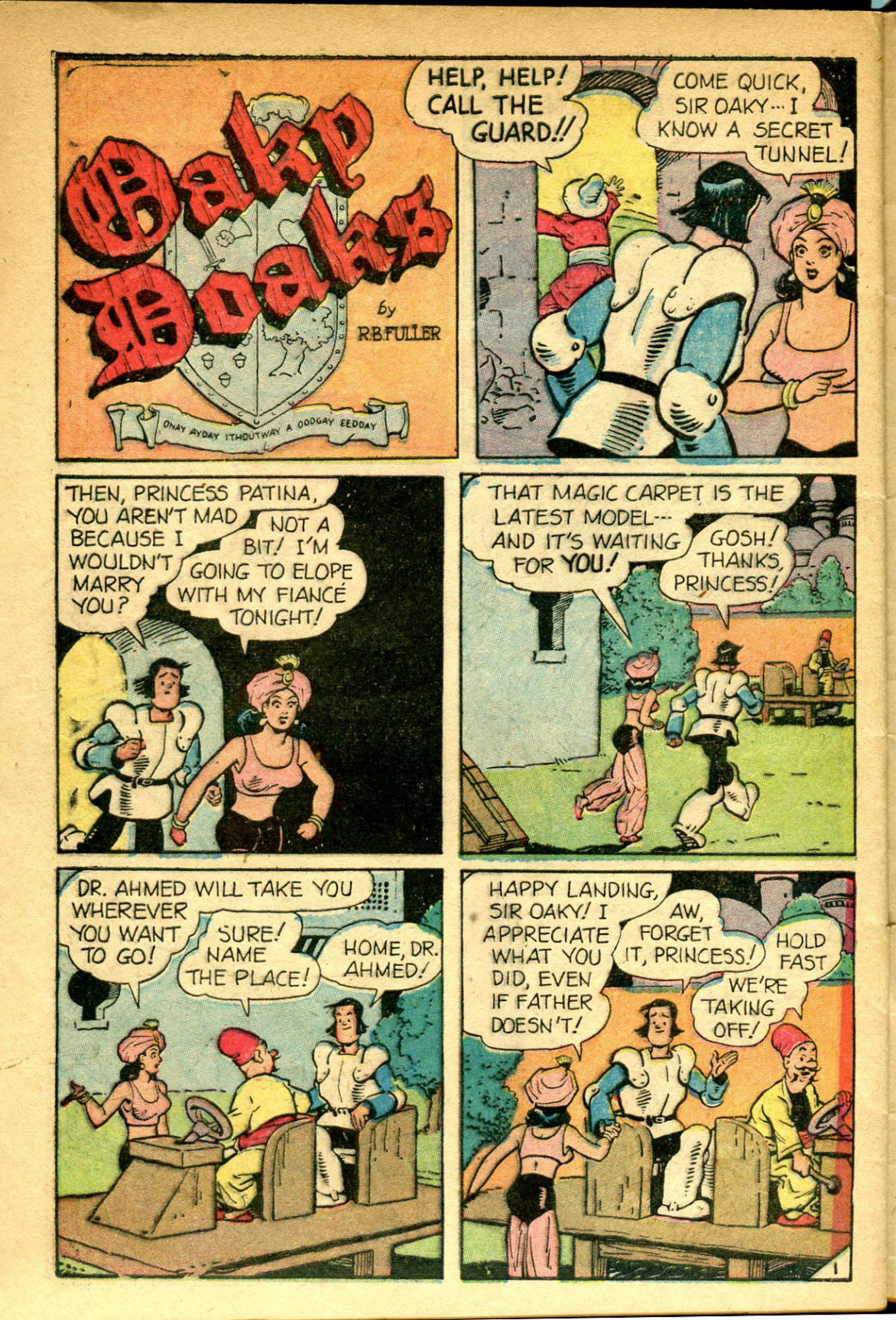 Read online Famous Funnies comic -  Issue #182 - 44