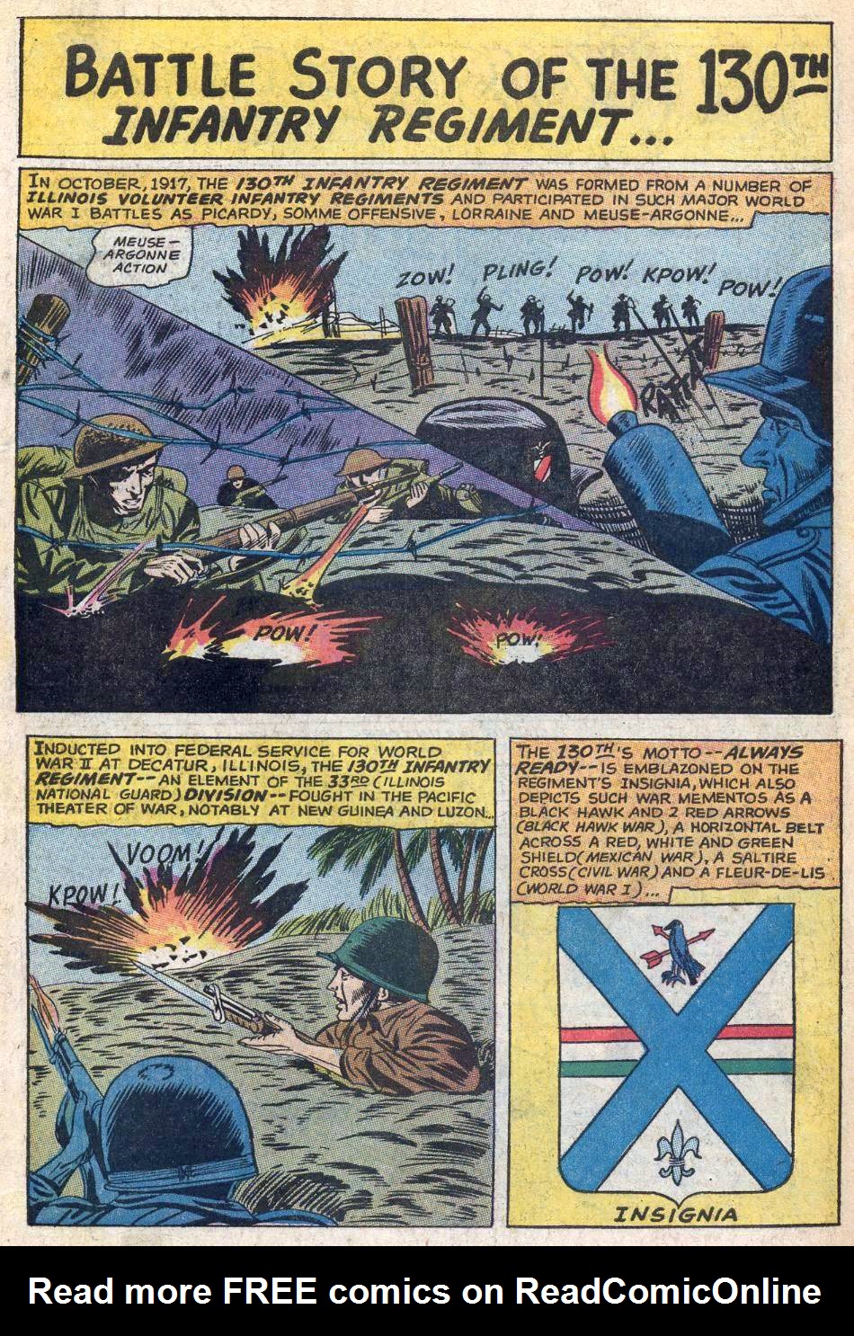 Read online Our Army at War (1952) comic -  Issue #213 - 33