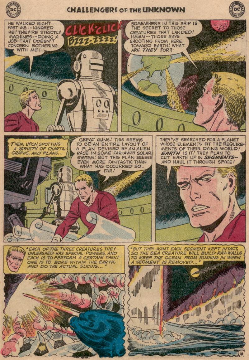 Read online Challengers of the Unknown (1958) comic -  Issue #9 - 27