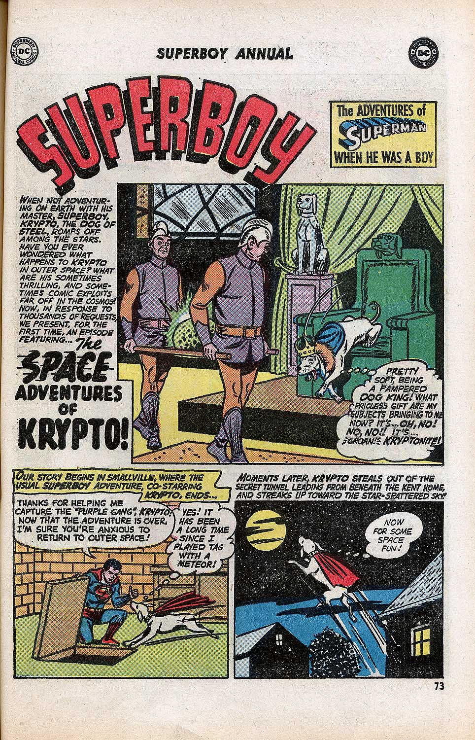 Read online Superboy (1949) comic -  Issue # Annual 1 - 75