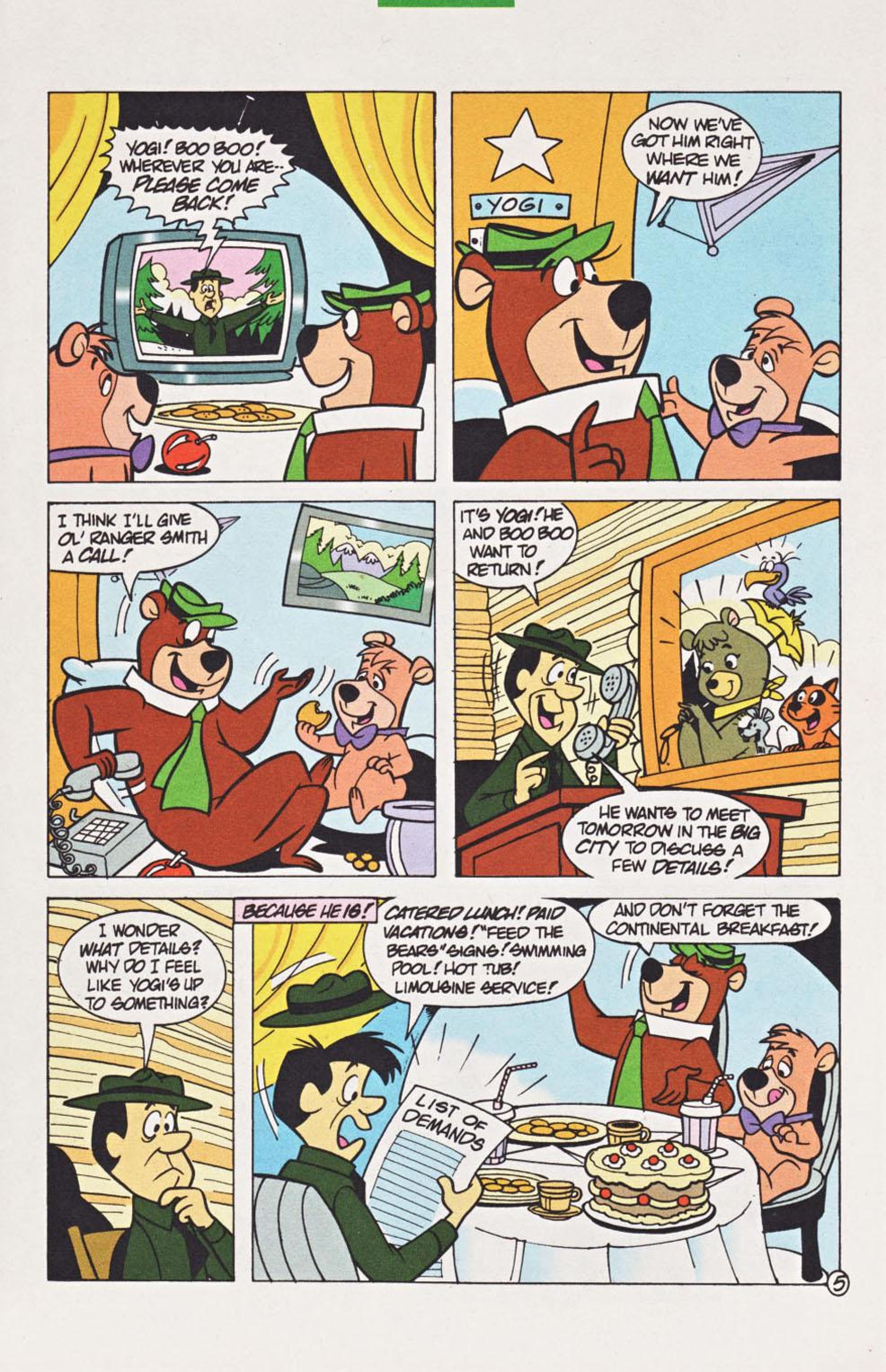 Read online Yogi Bear (1997) comic -  Issue # Full - 7