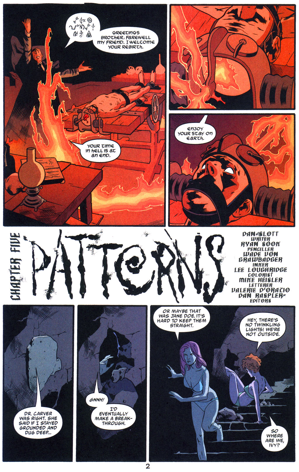 Read online Arkham Asylum: Living Hell comic -  Issue #5 - 4