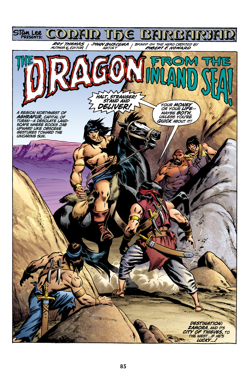 Read online The Chronicles of Conan comic -  Issue # TPB 6 (Part 1) - 84
