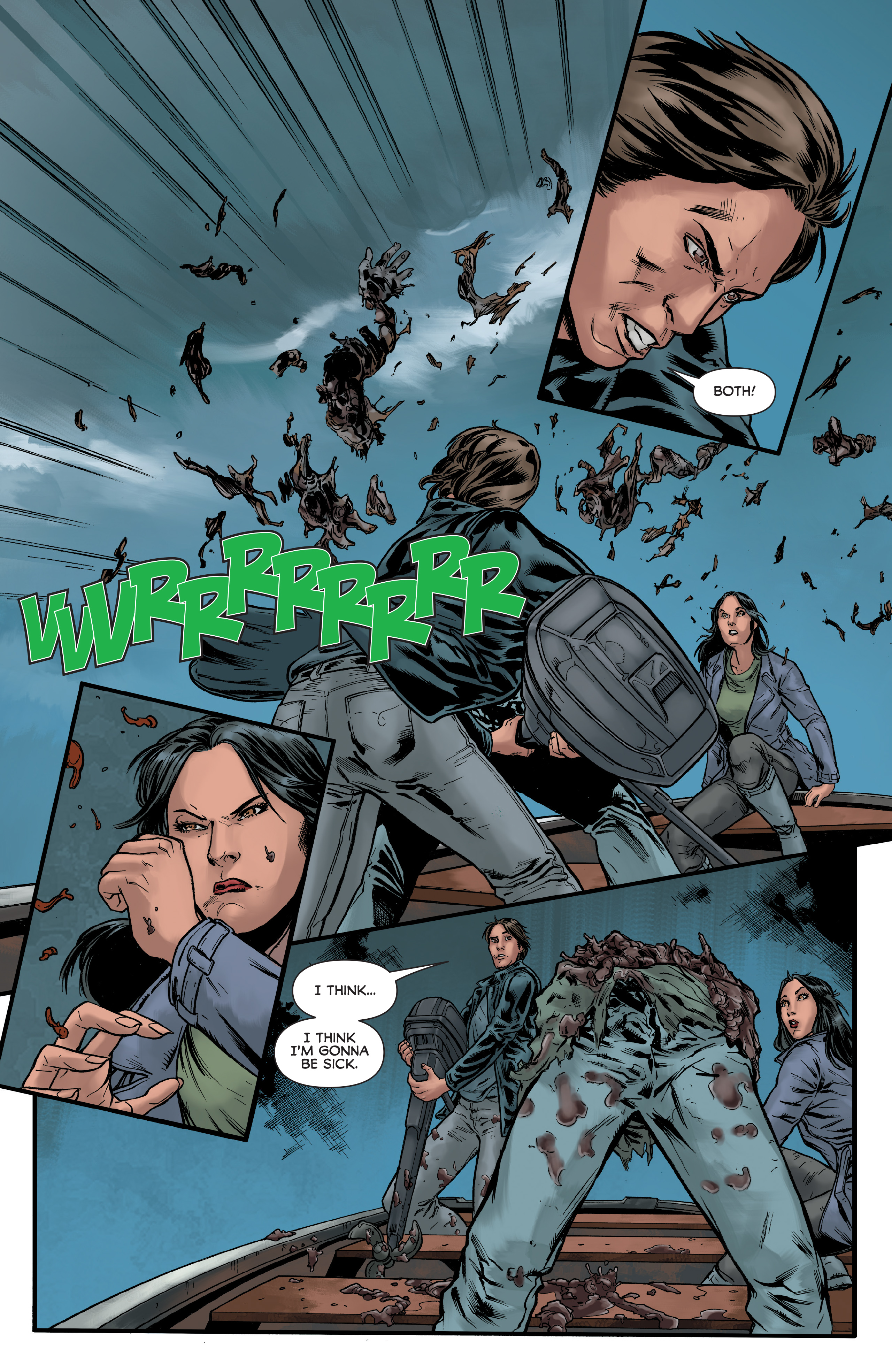 Read online Dean Koontz's Frankenstein: Storm Surge comic -  Issue #3 - 8