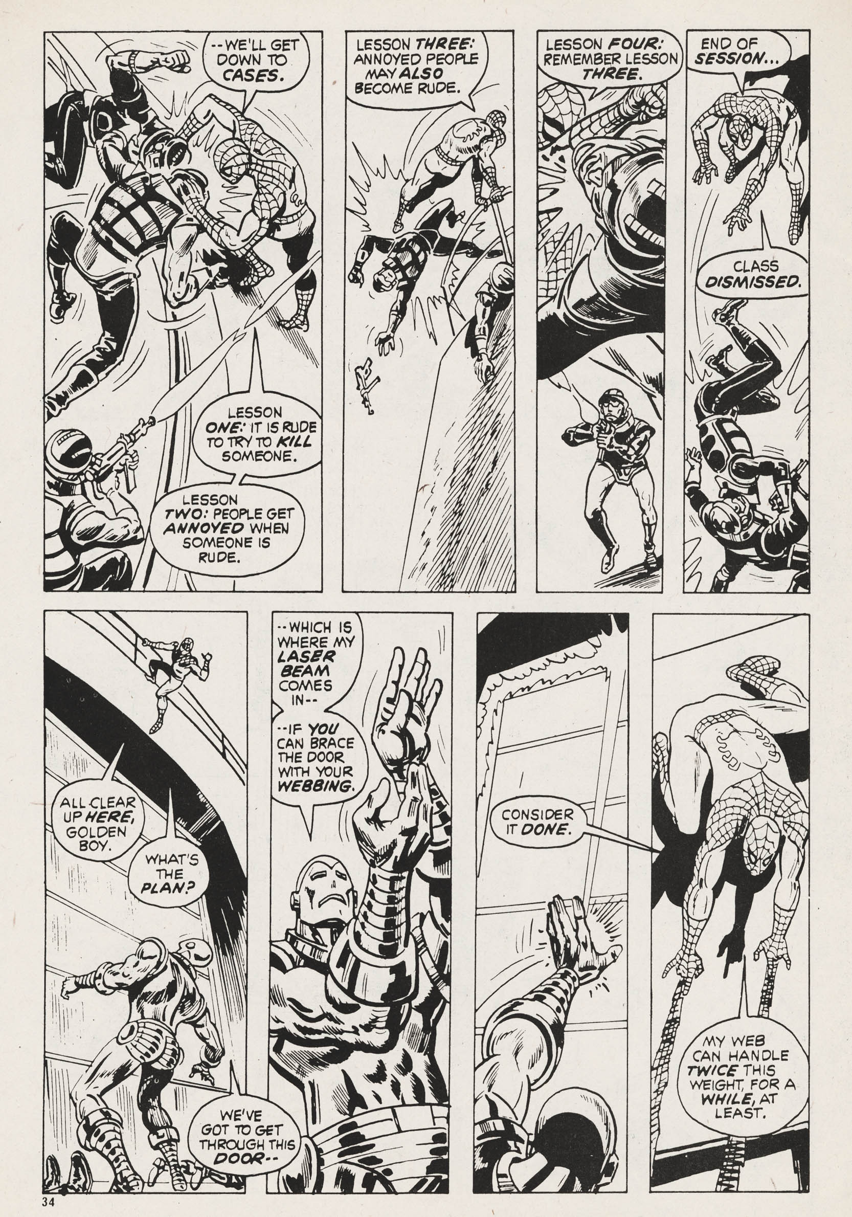 Read online Captain Britain (1976) comic -  Issue #25 - 34