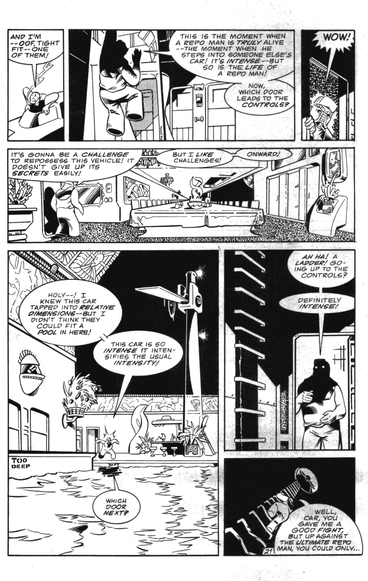 Read online Aristocratic Xtraterrestrial Time-Traveling Thieves comic -  Issue #3 - 23