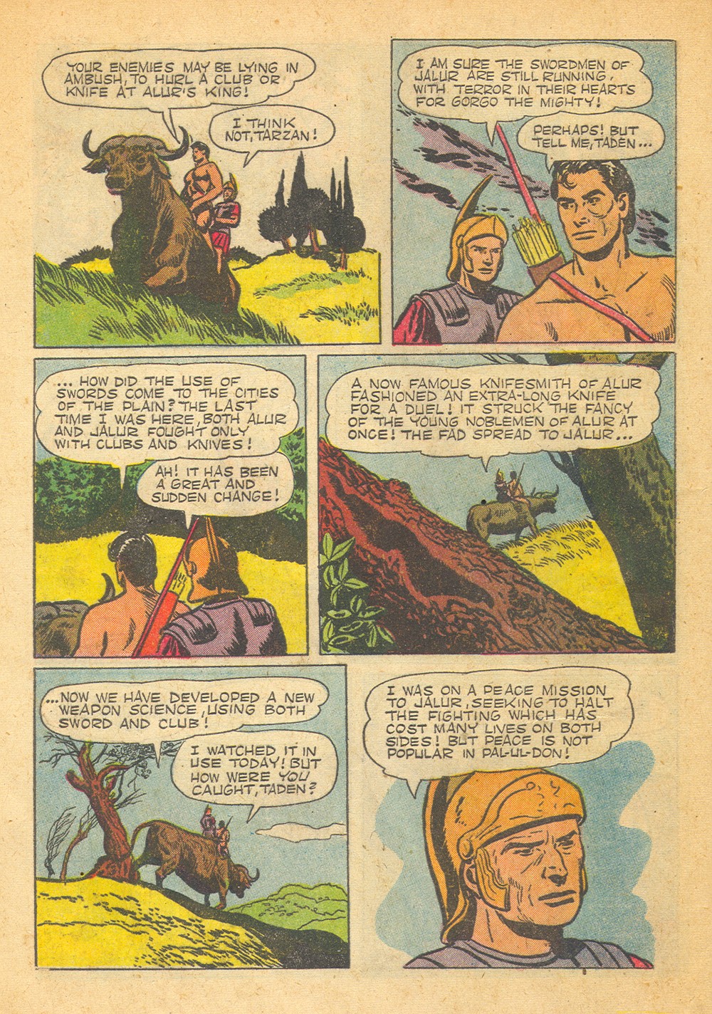 Read online Tarzan (1948) comic -  Issue #57 - 12