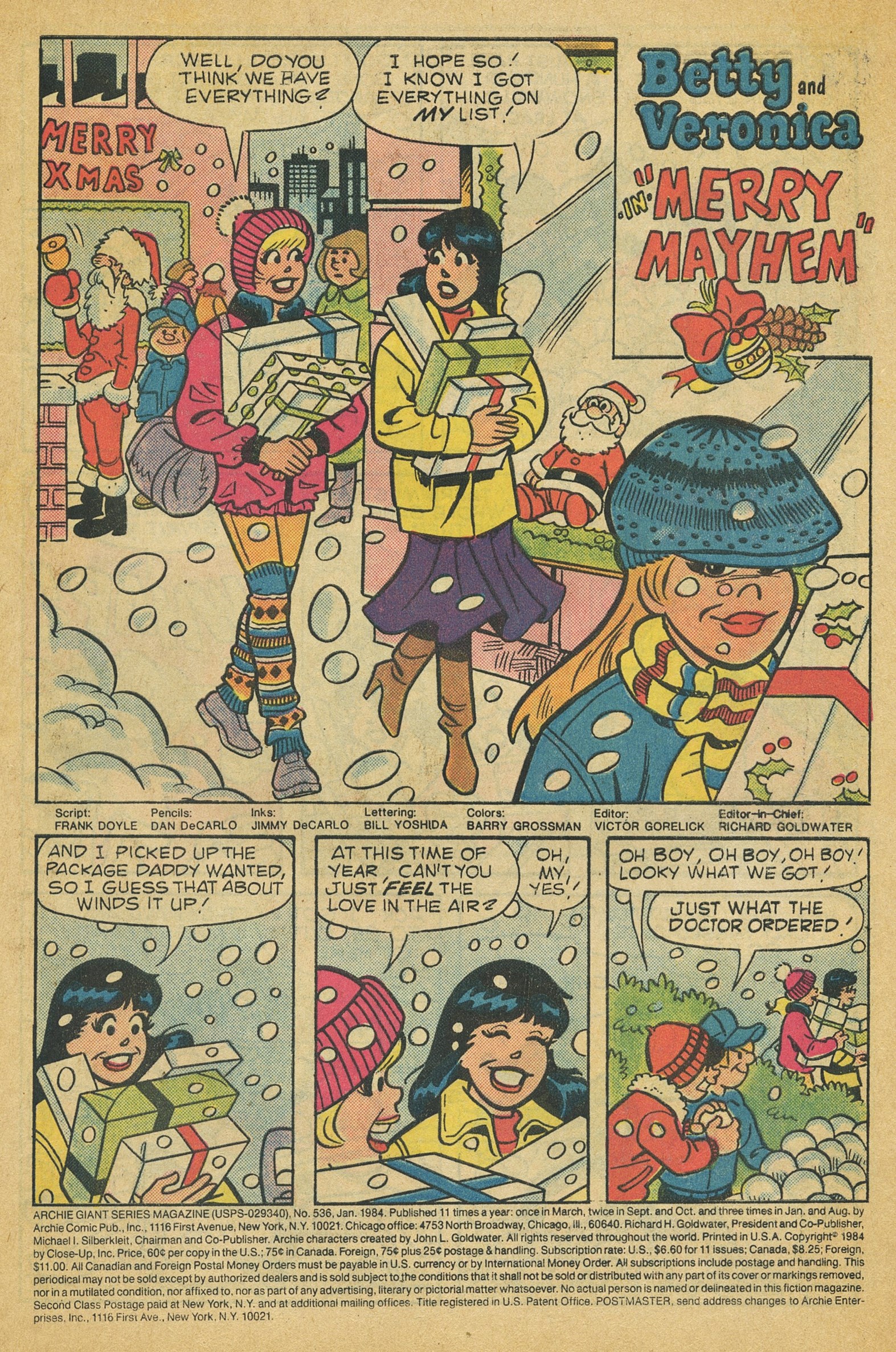 Read online Archie Giant Series Magazine comic -  Issue #536 - 3