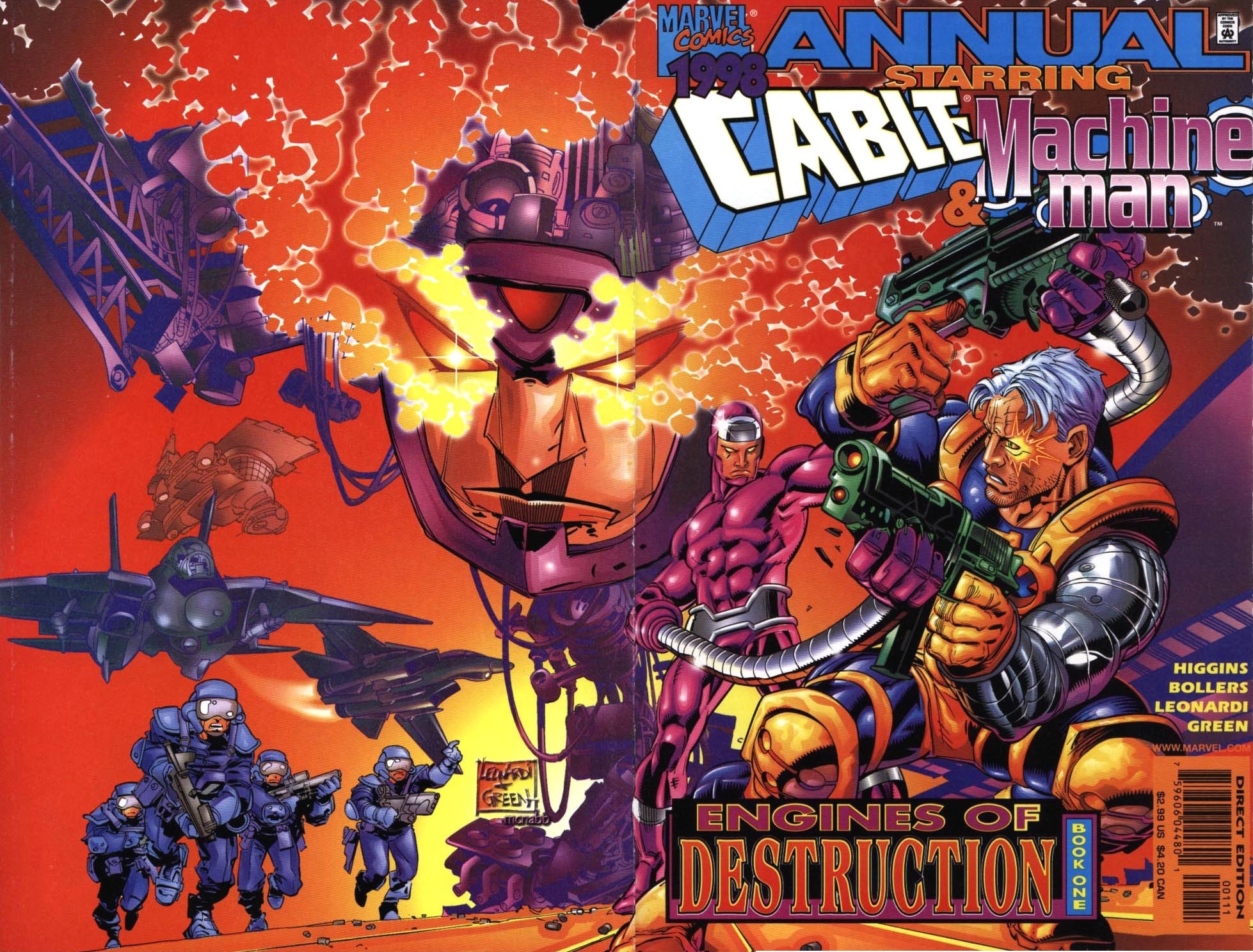Read online Cable/Machine Man '98 comic -  Issue # Full - 1