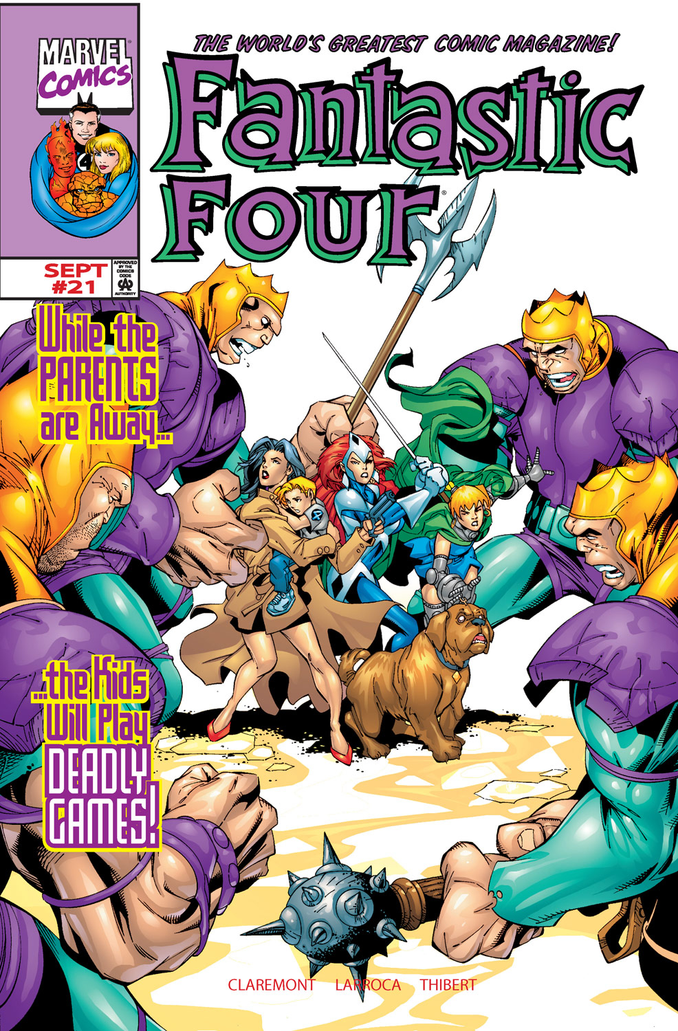 Read online Fantastic Four (1998) comic -  Issue #21 - 1