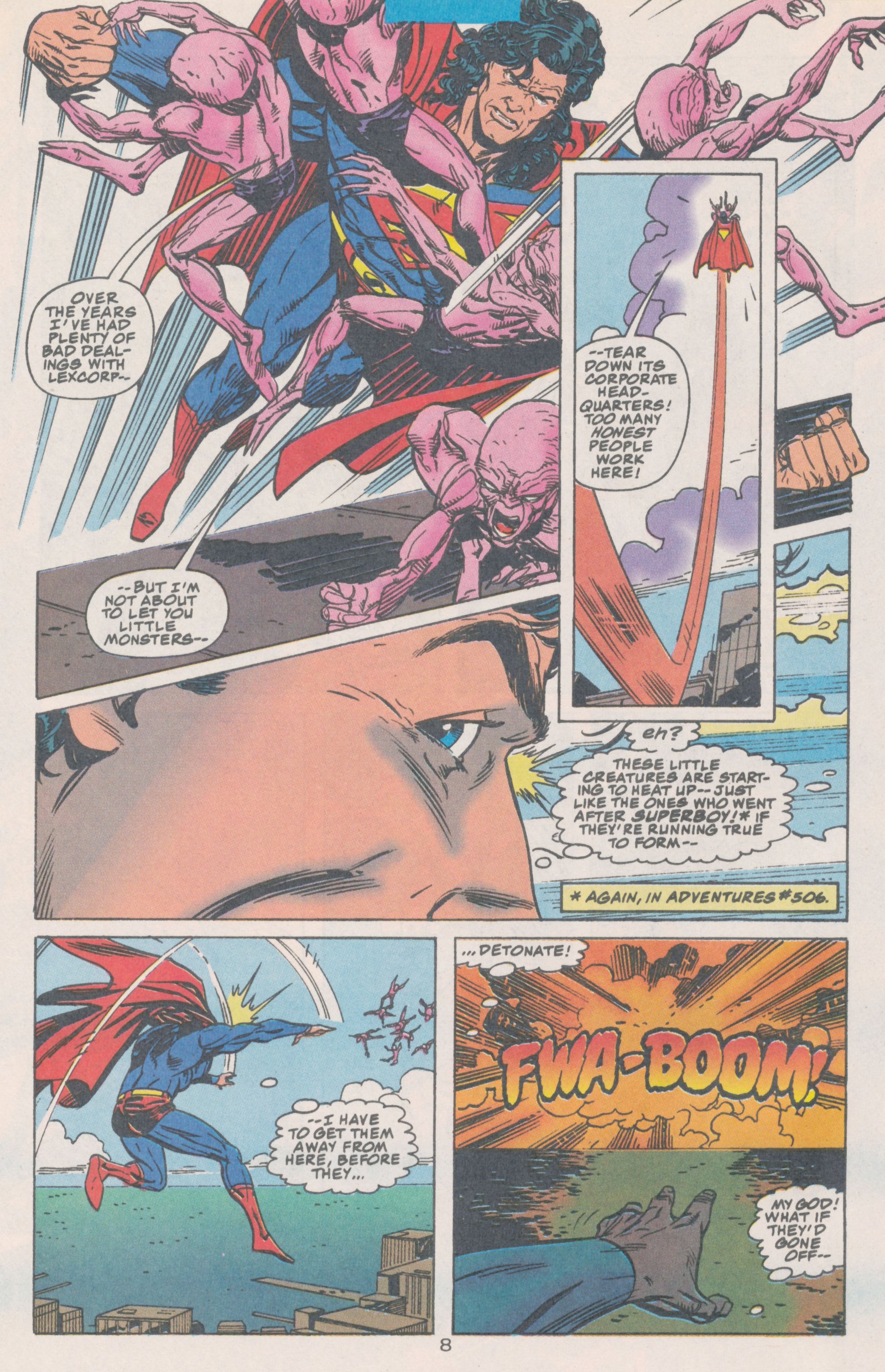 Read online Action Comics (1938) comic -  Issue #698 - 11