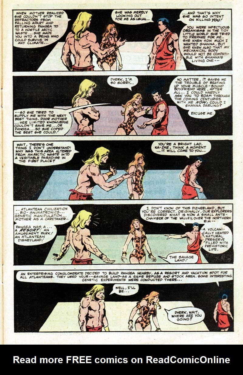 Read online Ka-Zar the Savage comic -  Issue #8 - 21
