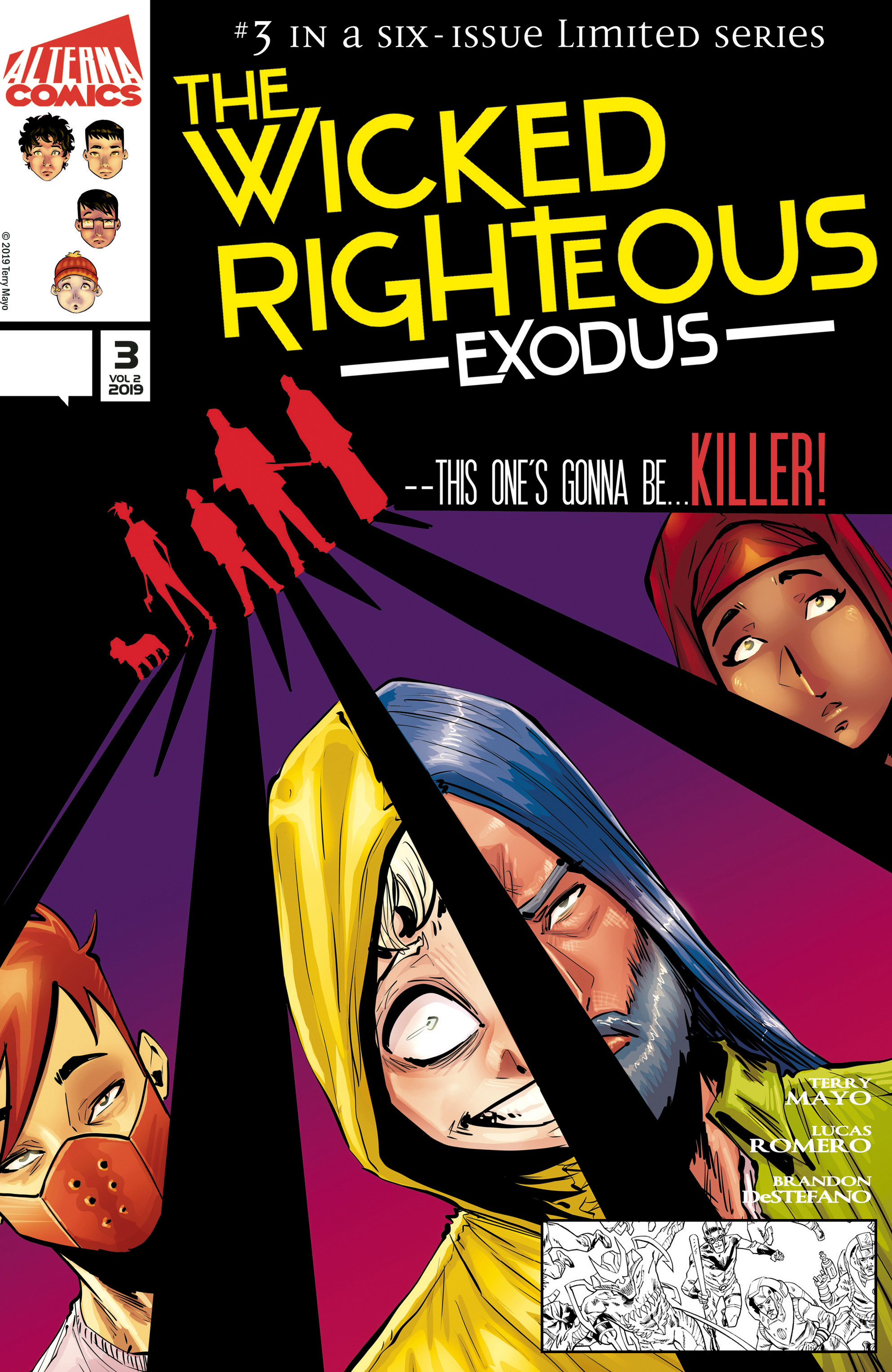 The Wicked Righteous: Exodus issue 3 - Page 1