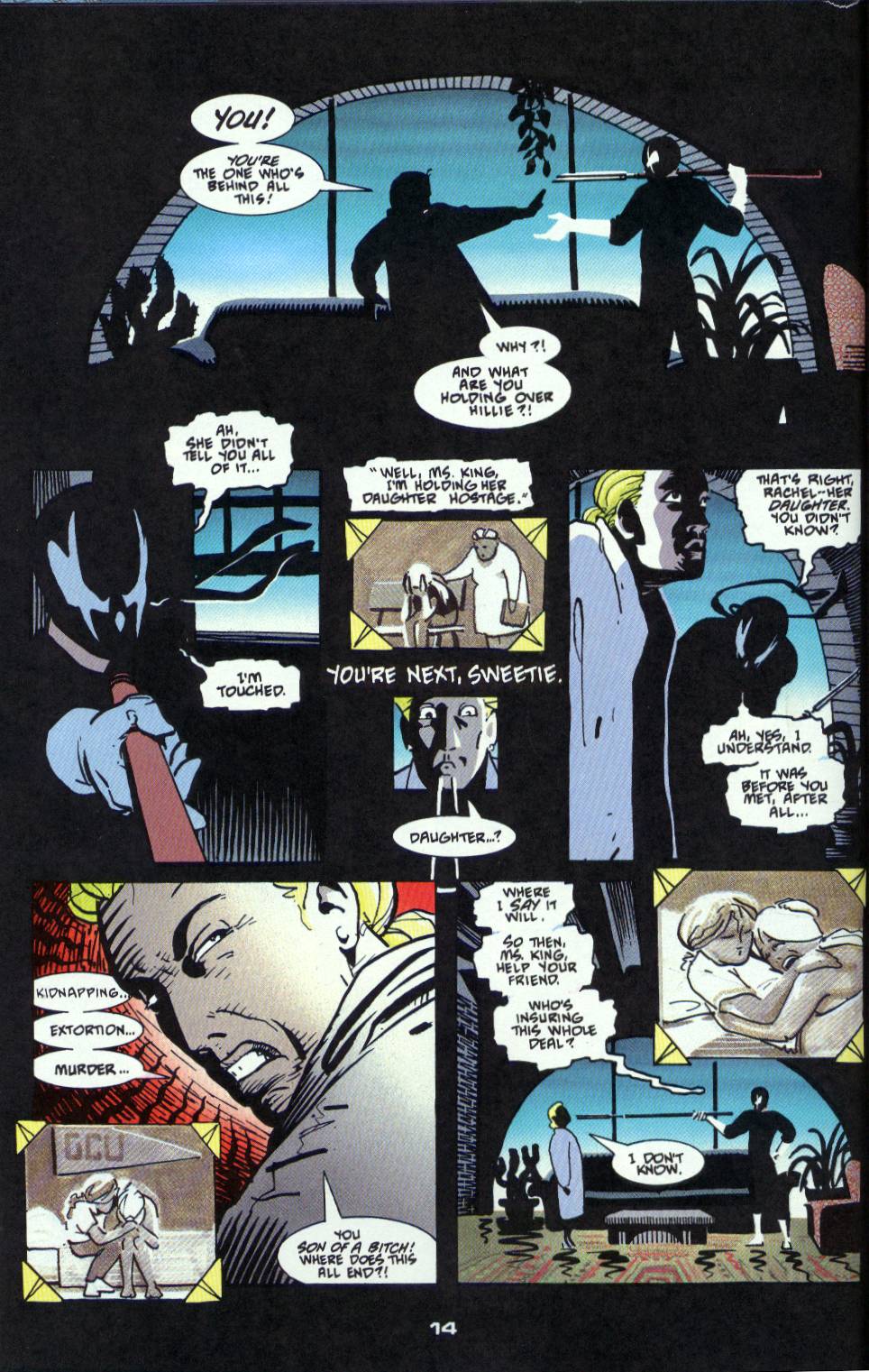 Read online Batman/Grendel comic -  Issue #2 - 16