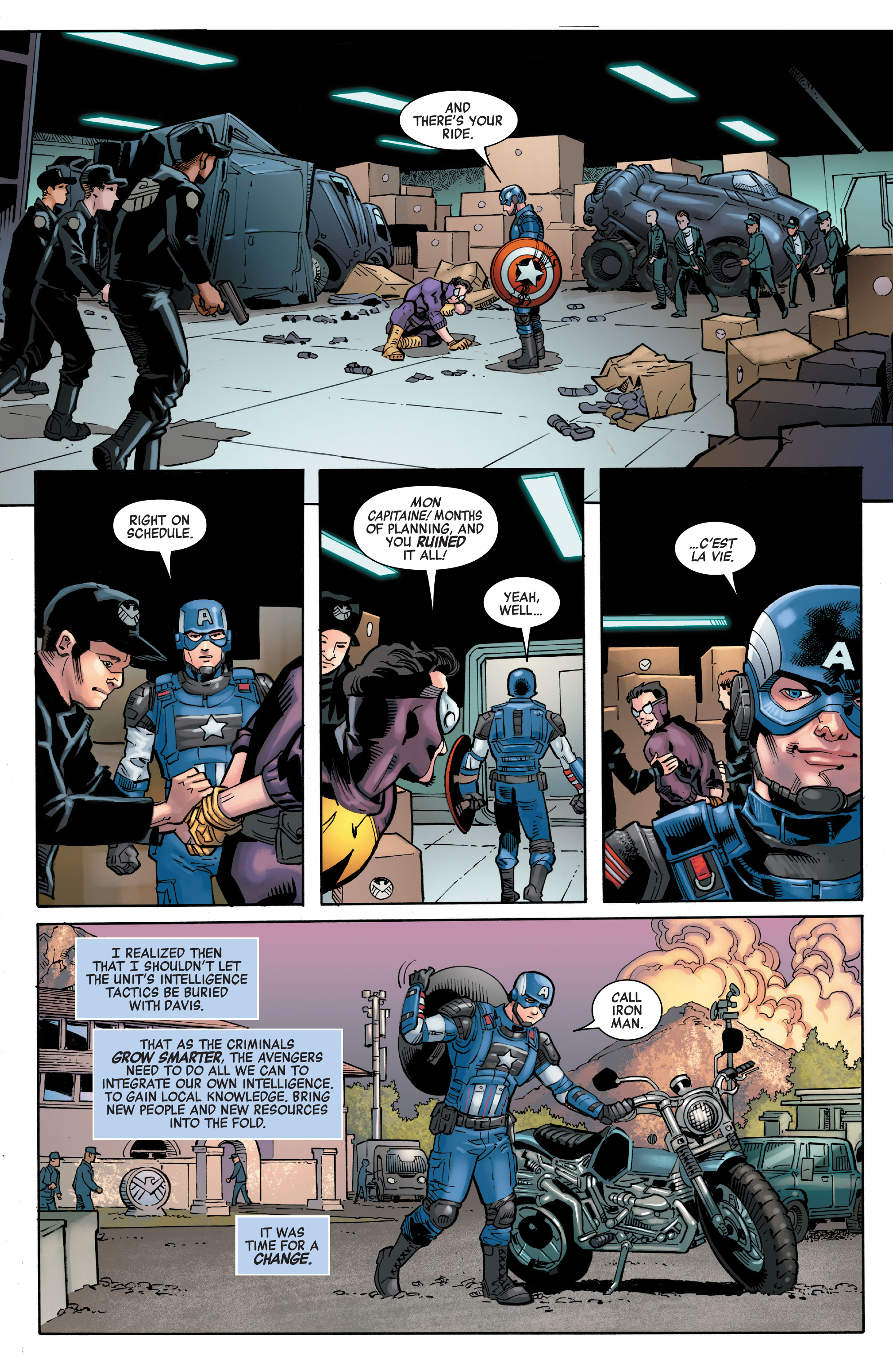 Read online Marvel's Avengers comic -  Issue # Captain America - 21