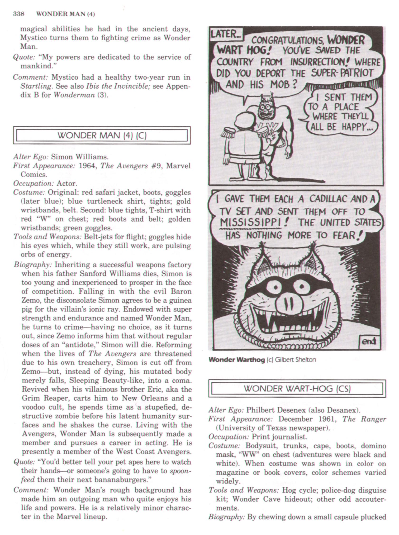 Read online The Encyclopedia of Superheroes comic -  Issue # TPB (Part 4) - 73