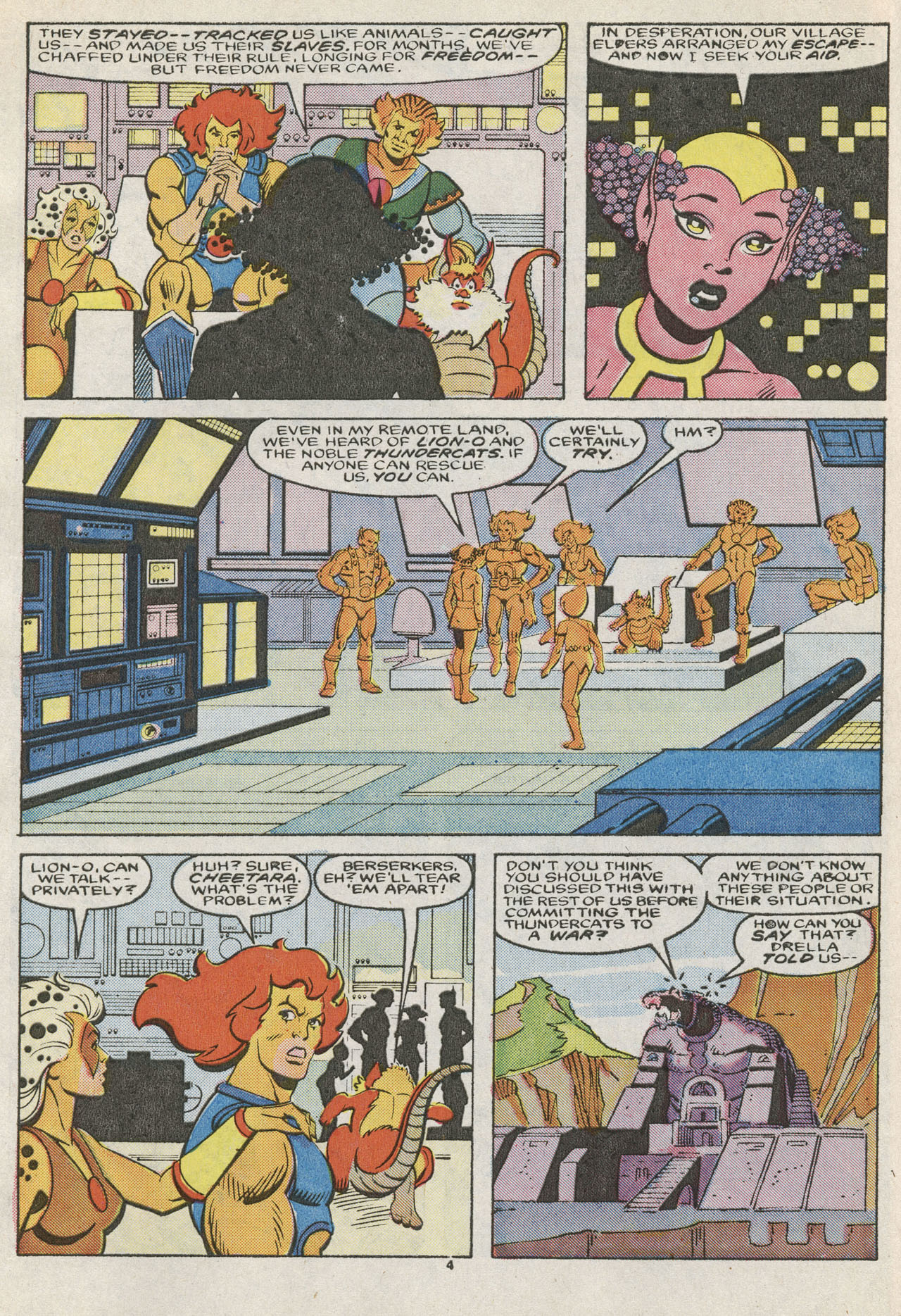 Read online ThunderCats (1985) comic -  Issue #12 - 6