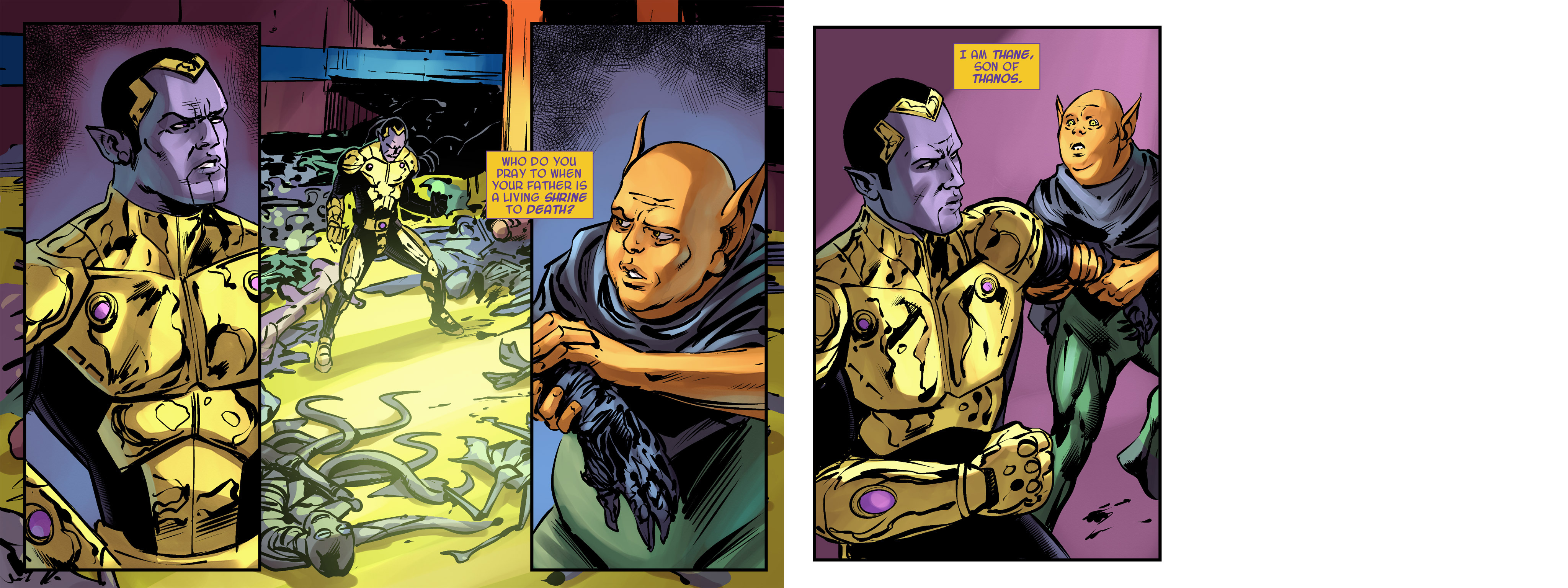 Read online Thanos: A God Up There Listening comic -  Issue # TPB - 252