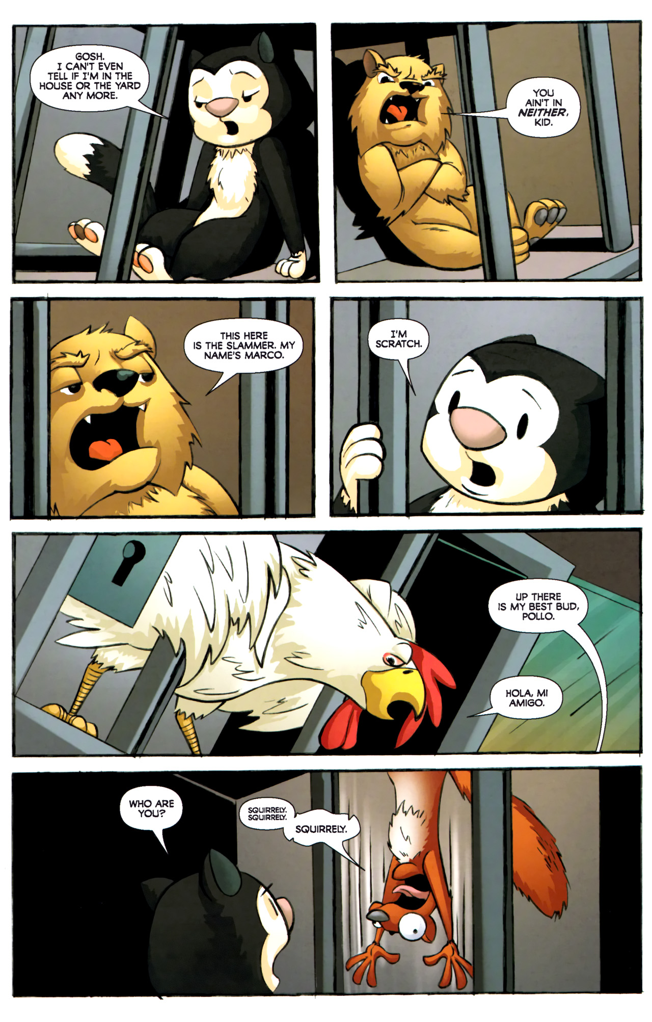 Read online Scratch9 comic -  Issue #1 - 9