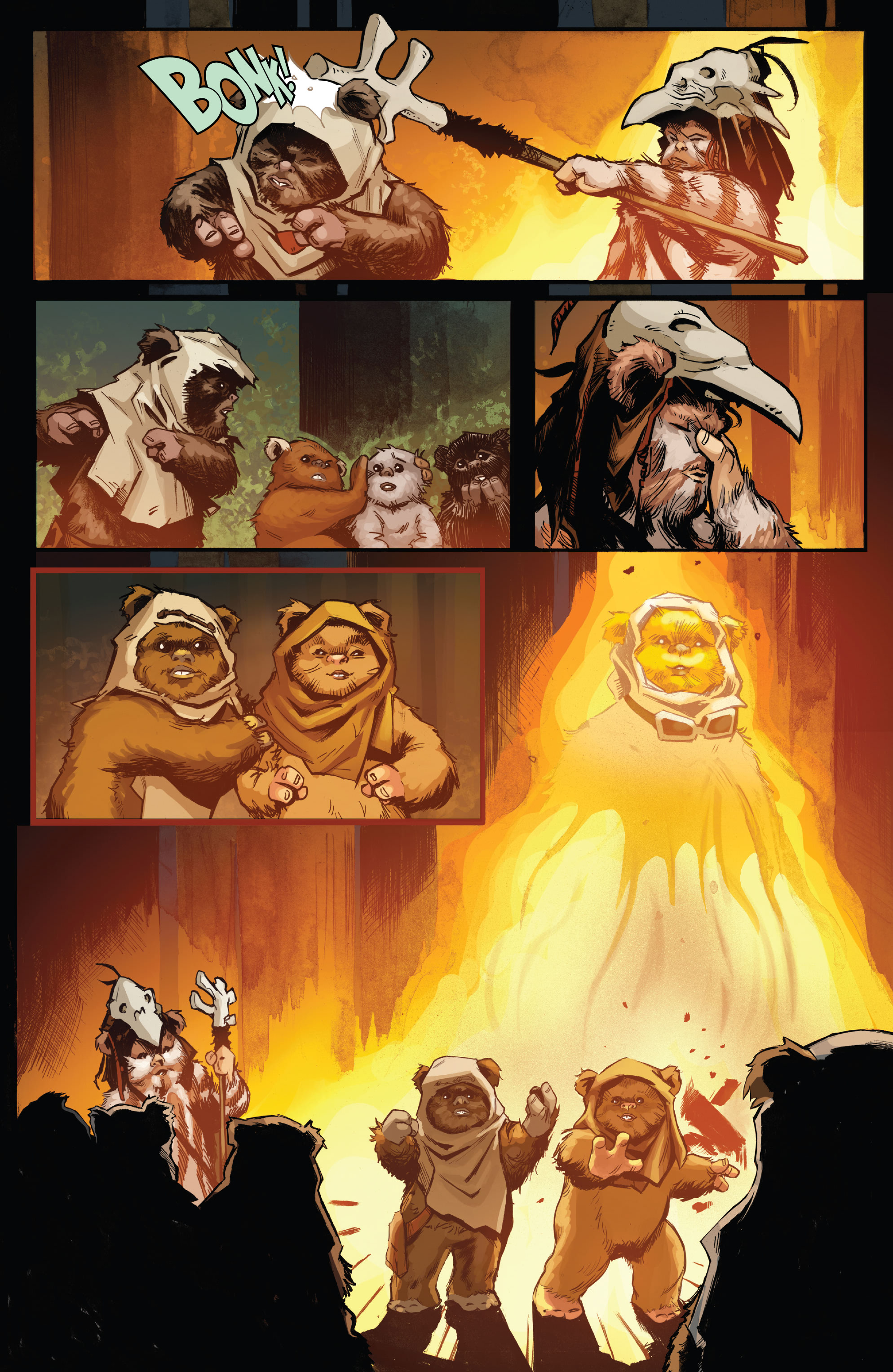 Read online Star Wars: Return Of The Jedi - Ewoks comic -  Issue #1 - 21