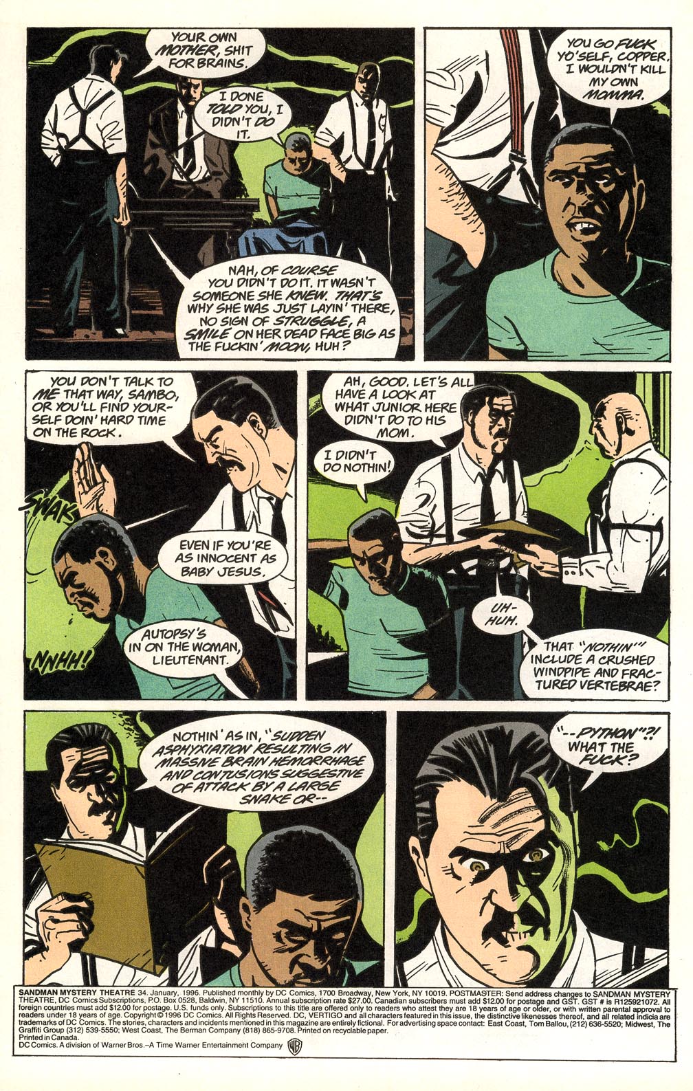 Sandman Mystery Theatre Issue #34 #35 - English 2