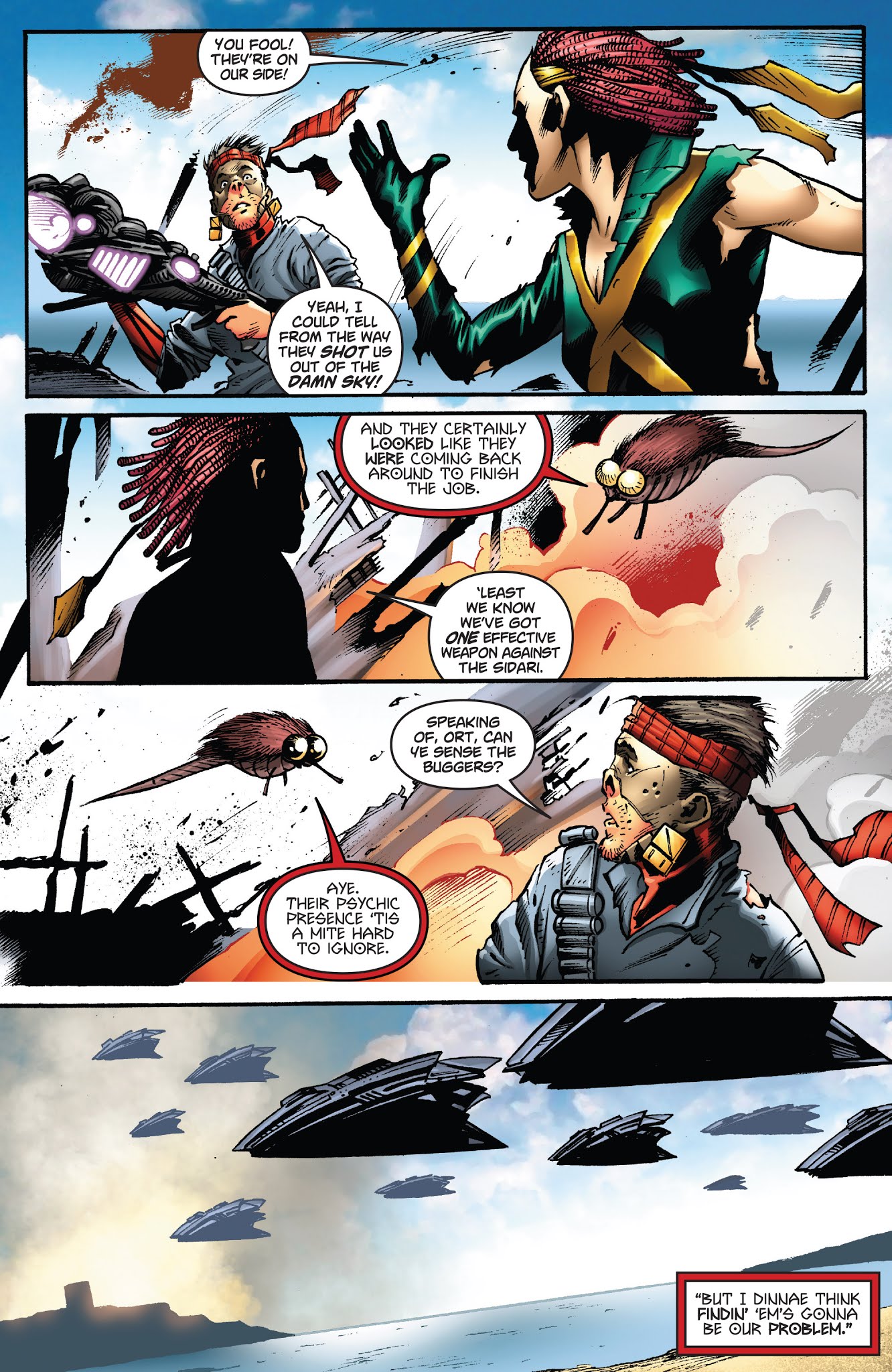 Read online Swashbucklers: The Saga Continues comic -  Issue #5 - 9