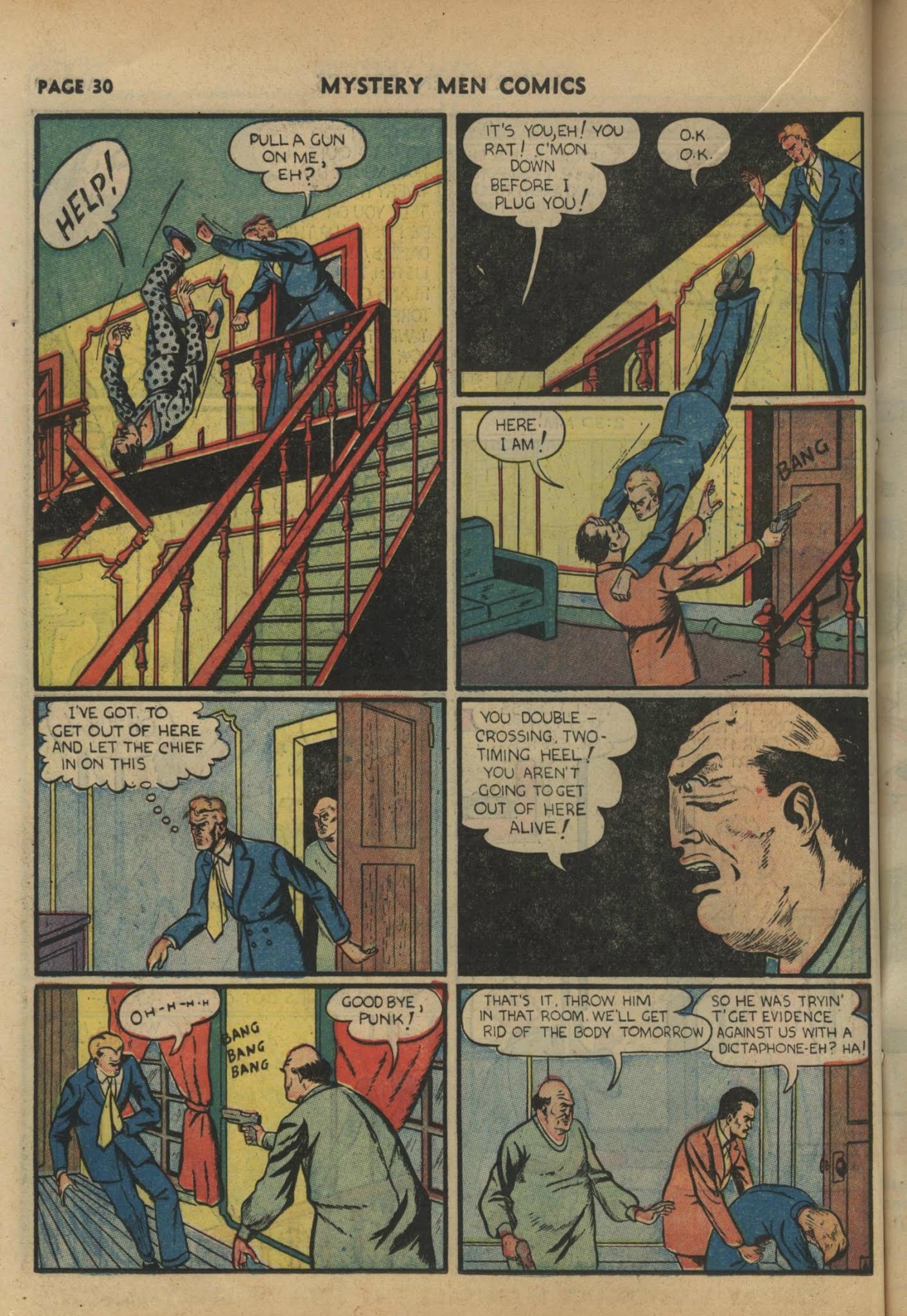 Read online Mystery Men Comics comic -  Issue #18 - 32