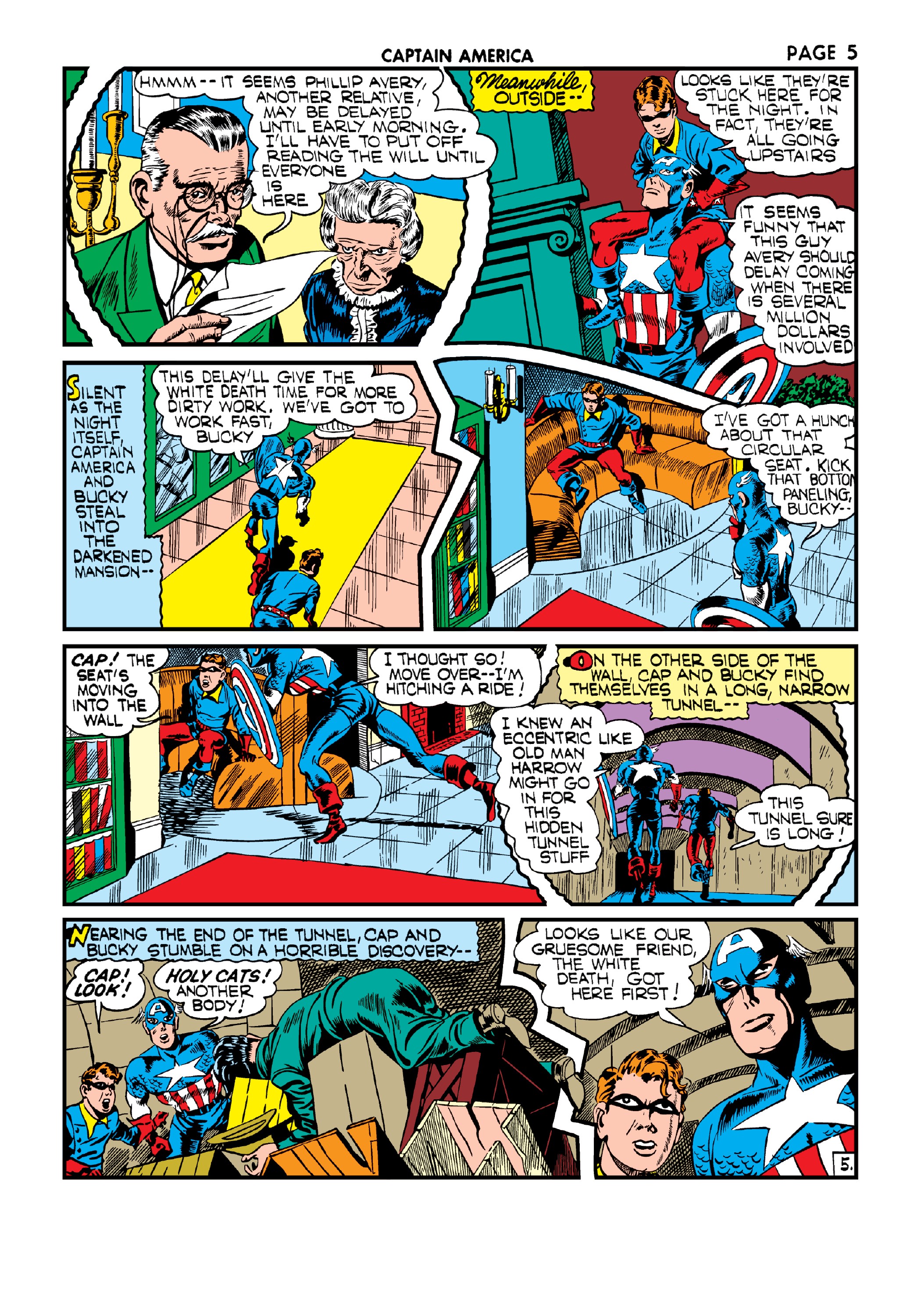 Read online Marvel Masterworks: Golden Age Captain America comic -  Issue # TPB 3 (Part 1) - 14