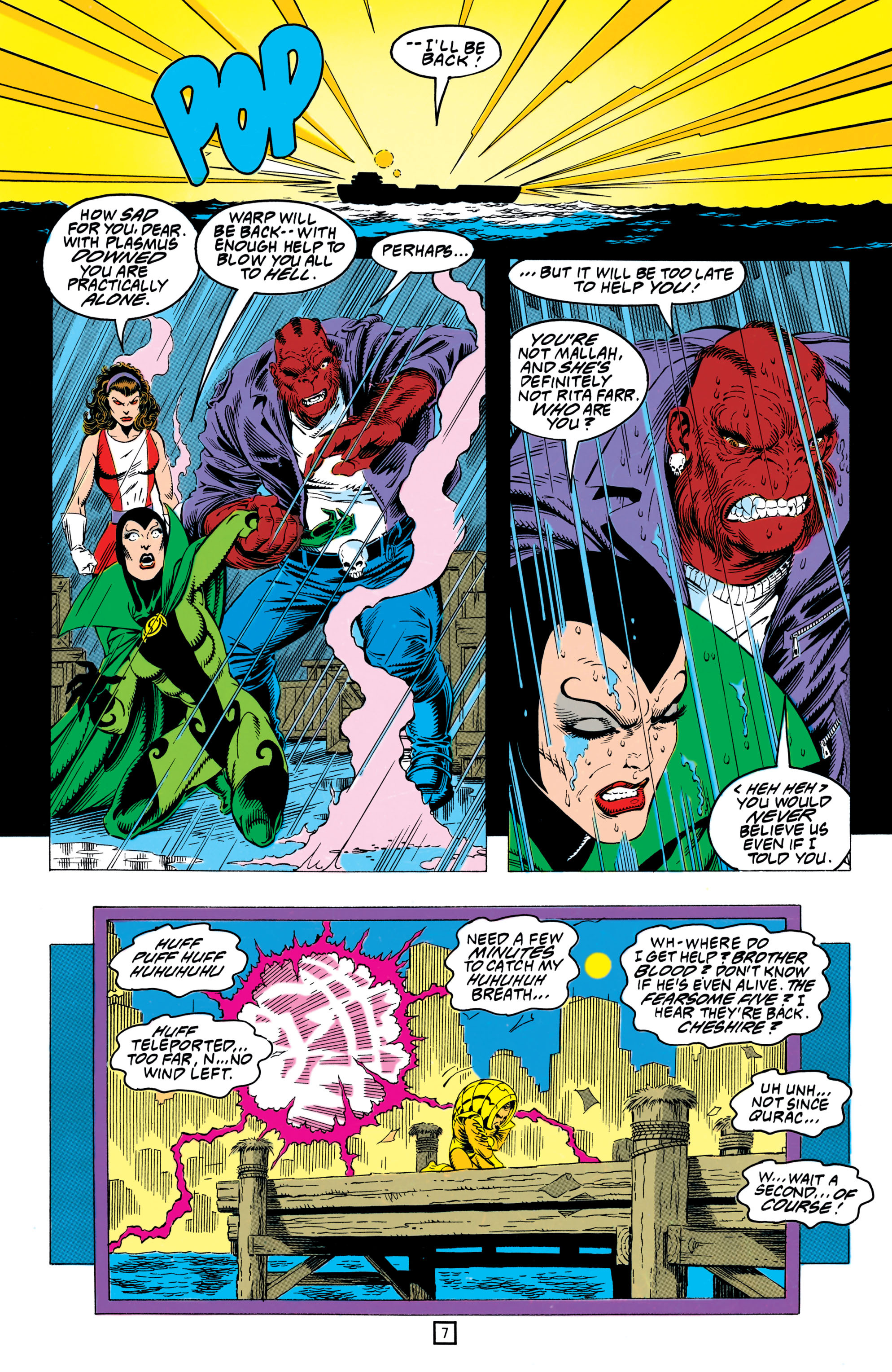 Read online The New Titans (1988) comic -  Issue #99 - 7