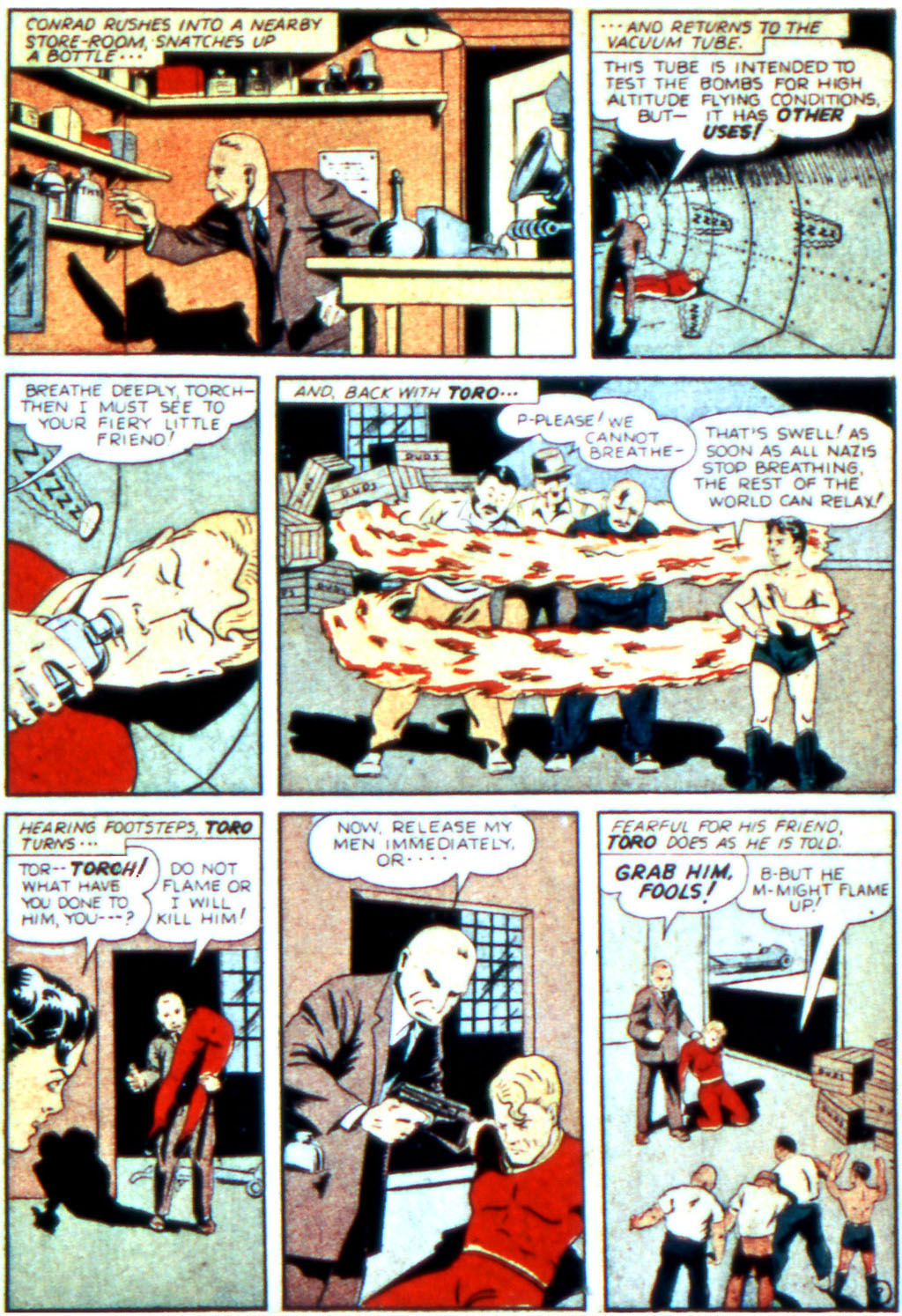 Read online The Human Torch (1940) comic -  Issue #11 - 11