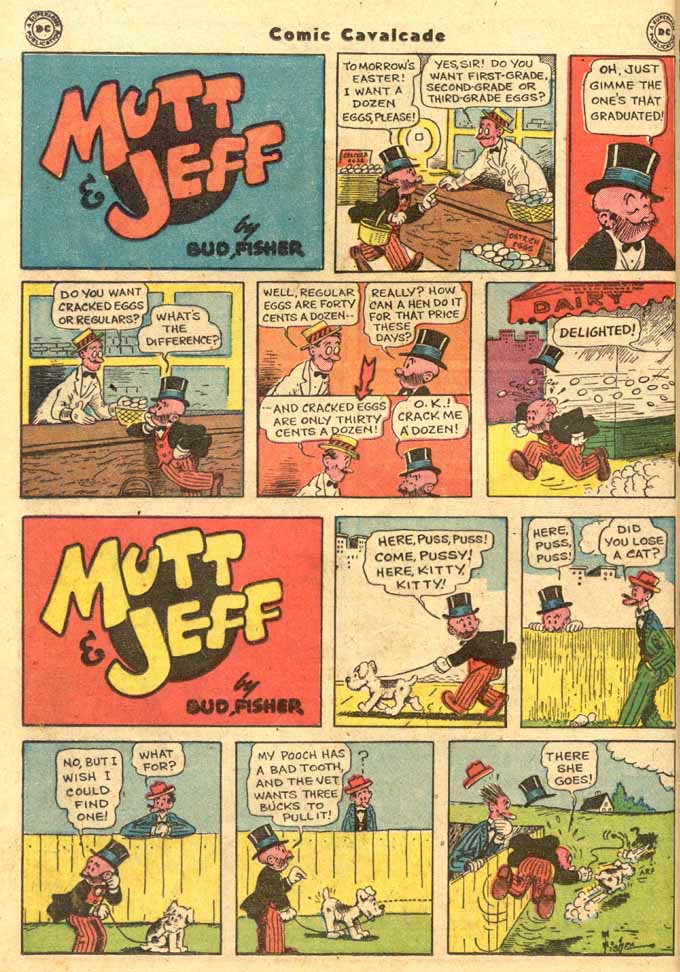 Read online Comic Cavalcade comic -  Issue #25 - 16