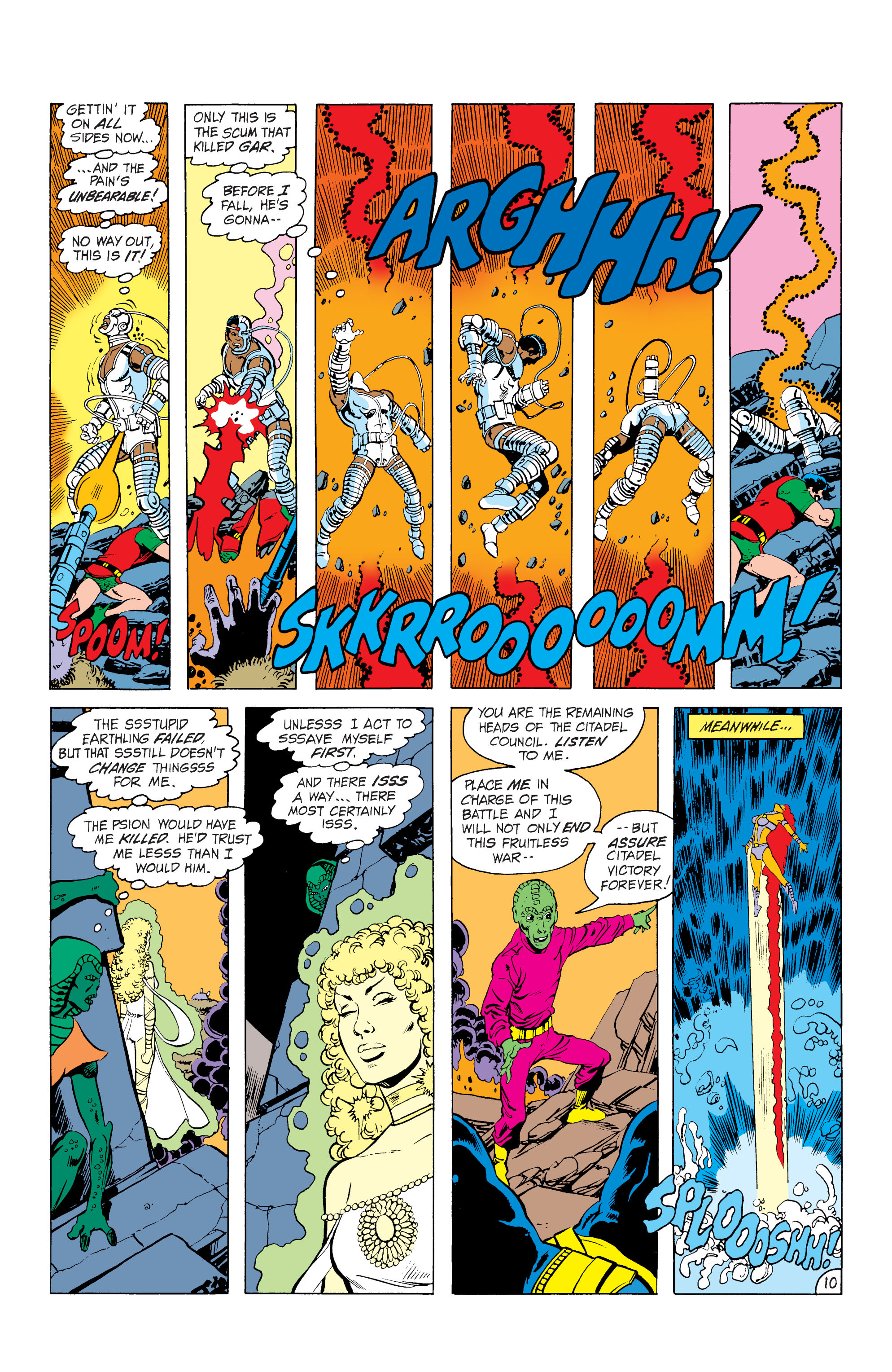 Read online The New Teen Titans (1980) comic -  Issue # _Annual 1 - 10