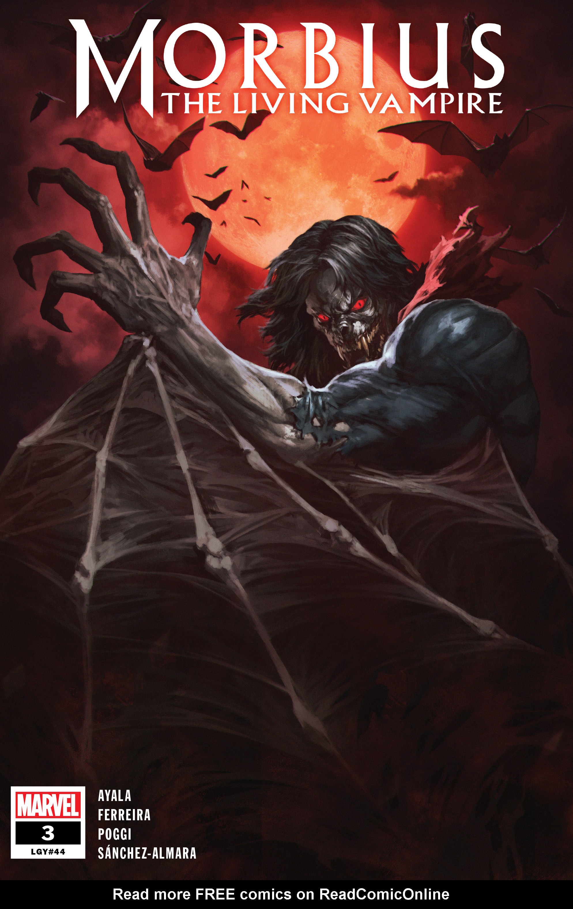 Read online Morbius comic -  Issue #3 - 1