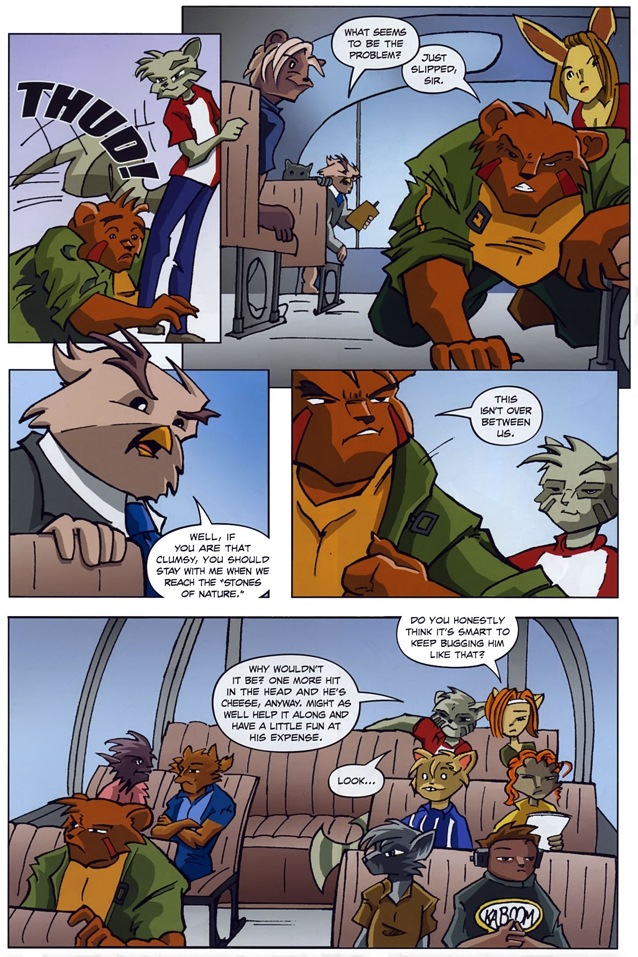 Read online NGuard comic -  Issue #1 - 5