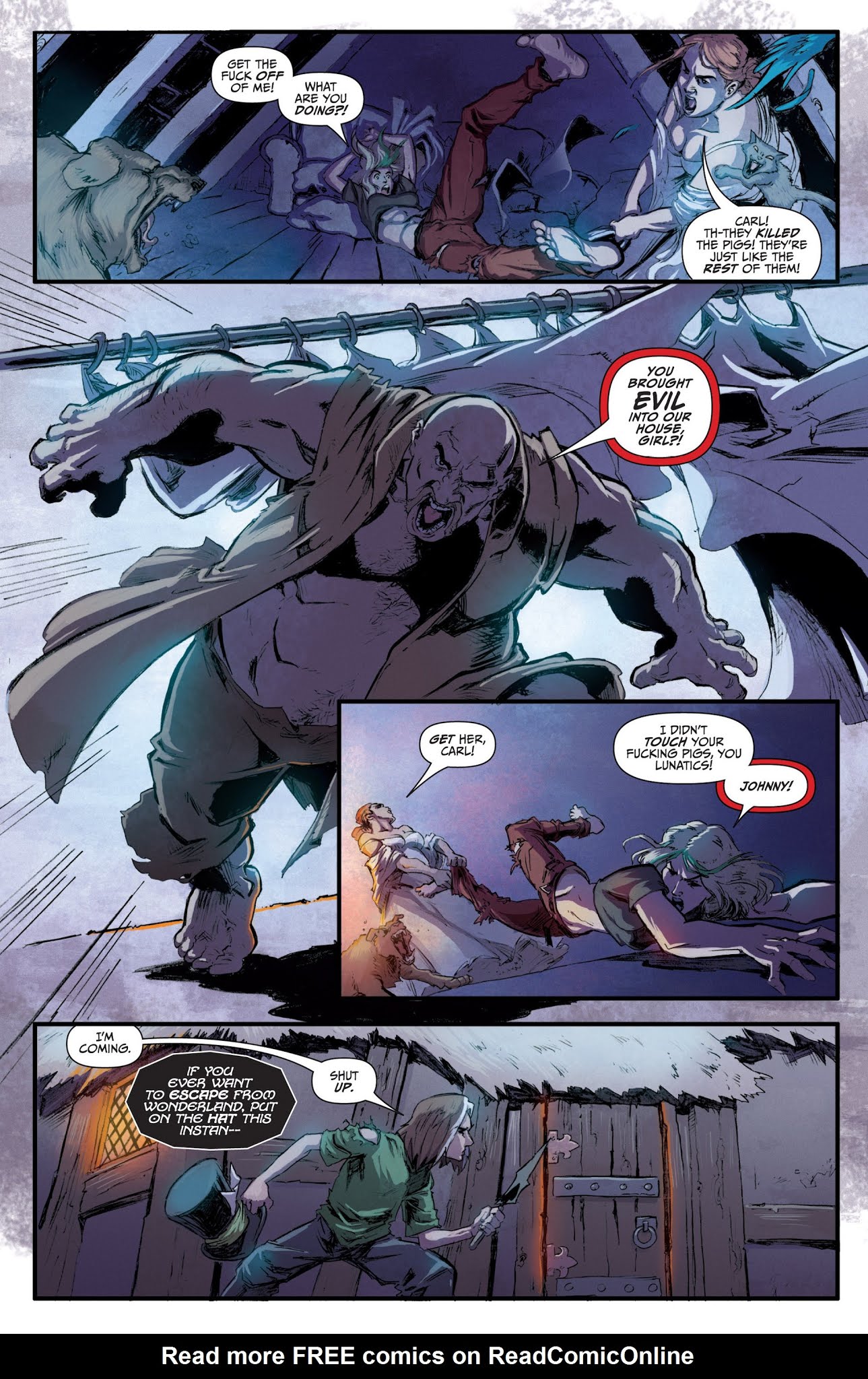 Read online Grimm Fairy Tales presents Wonderland: Through the Looking Glass comic -  Issue #4 - 16