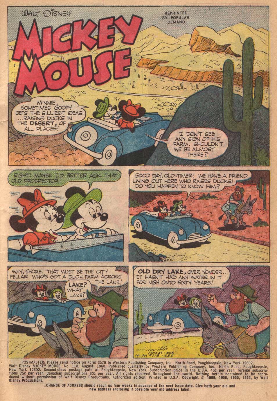 Read online Walt Disney's Mickey Mouse comic -  Issue #118 - 3