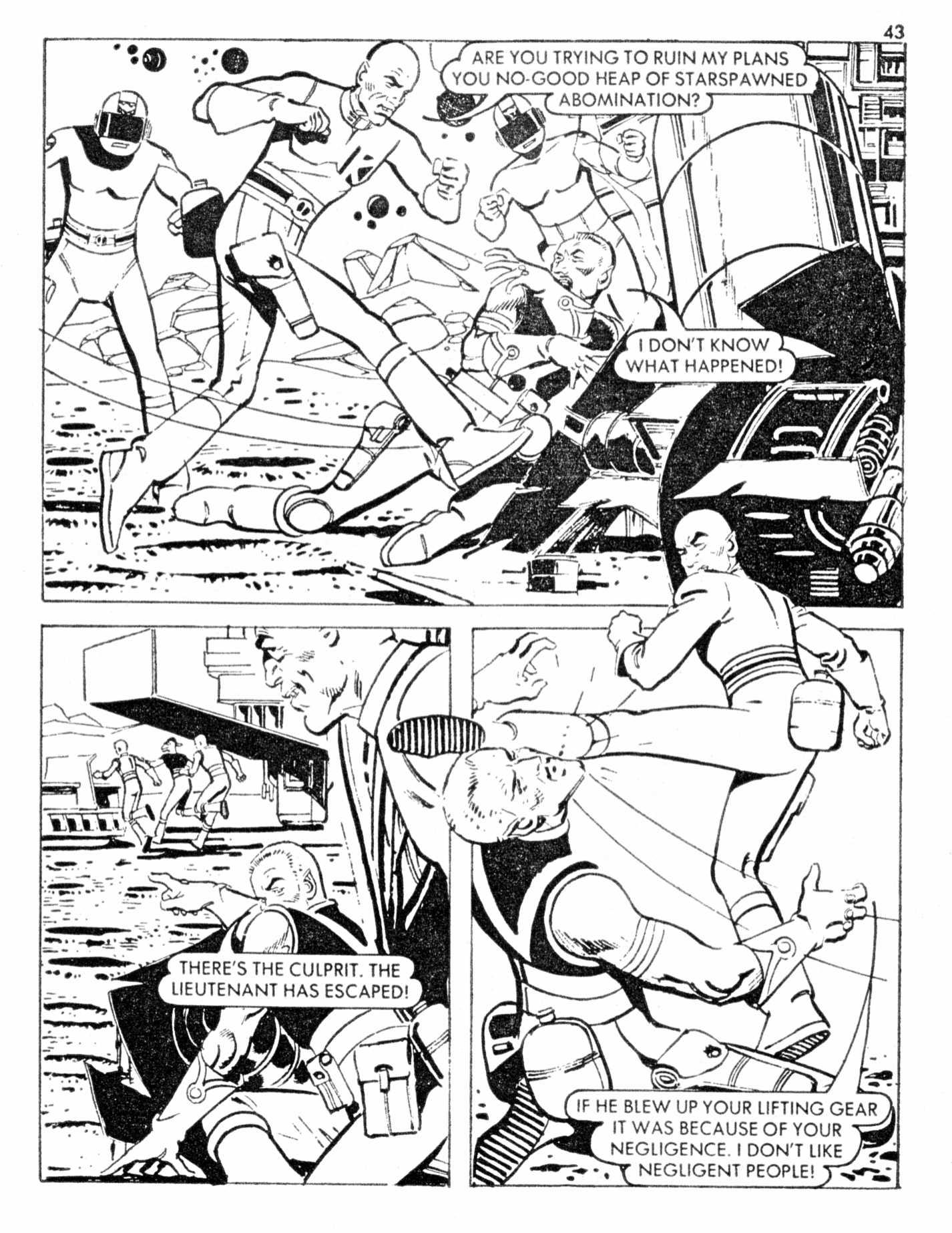 Read online Starblazer comic -  Issue #145 - 43