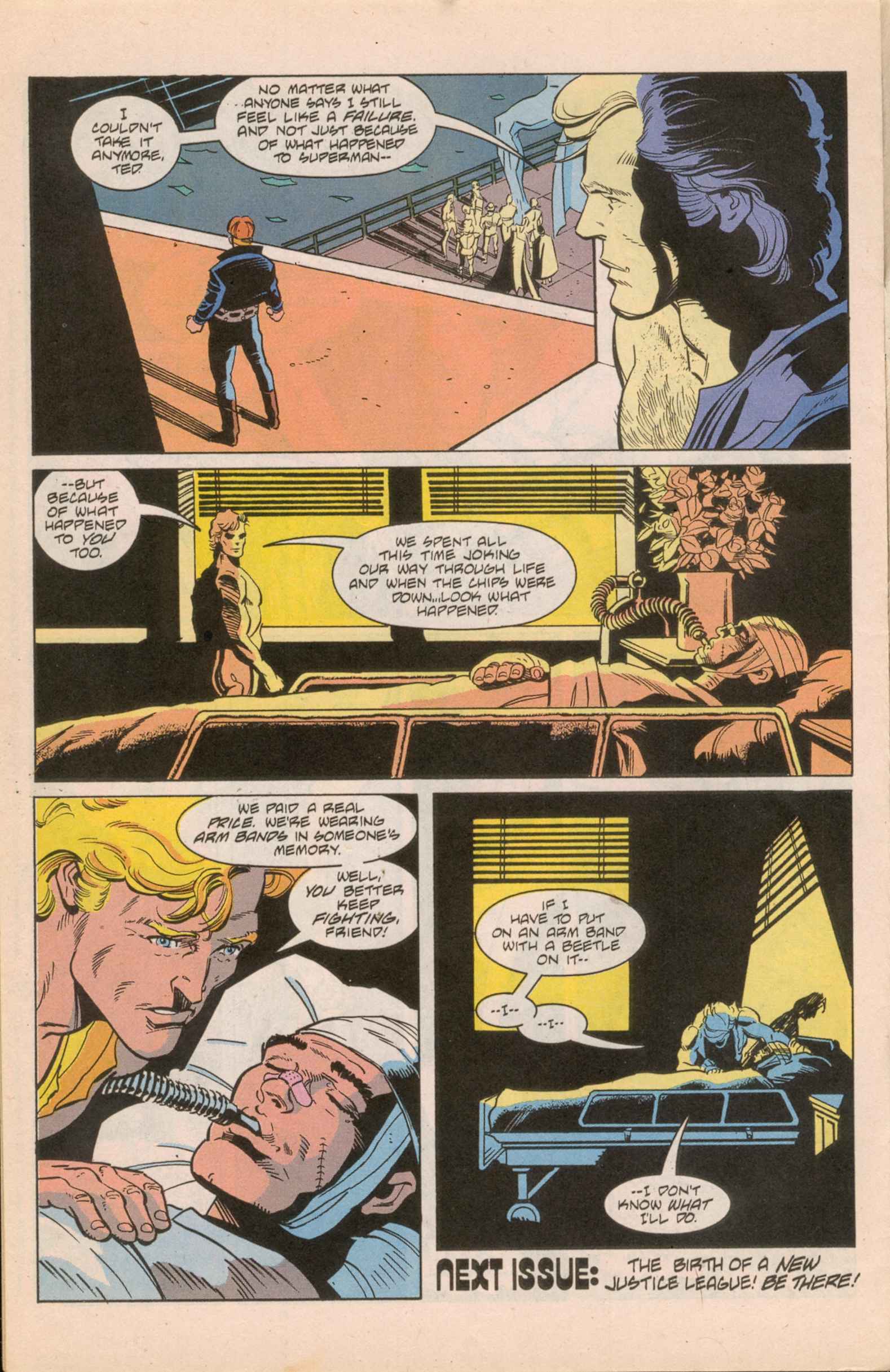 Read online Justice League America comic -  Issue #70 - 23