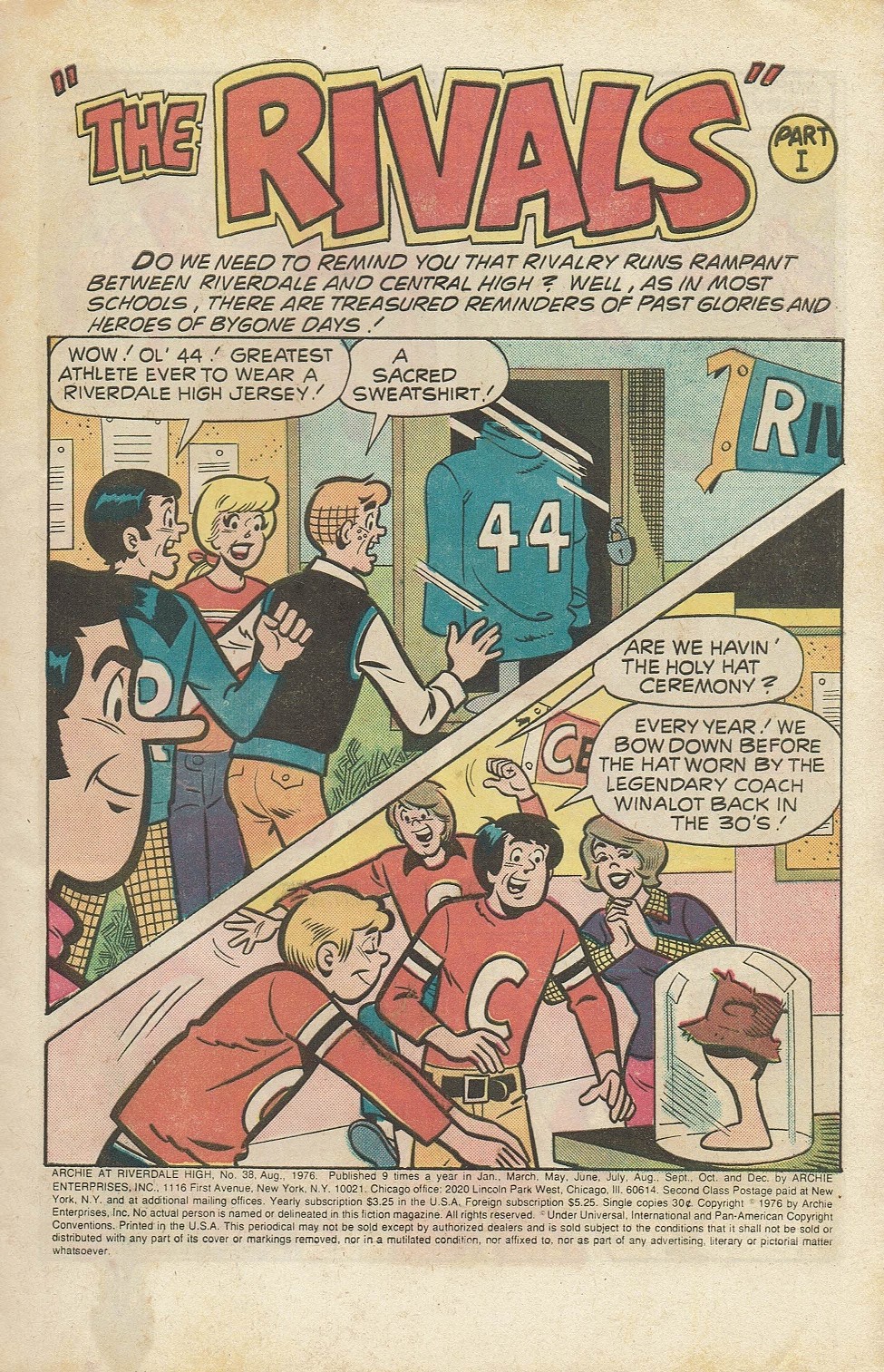 Read online Archie at Riverdale High (1972) comic -  Issue #38 - 3