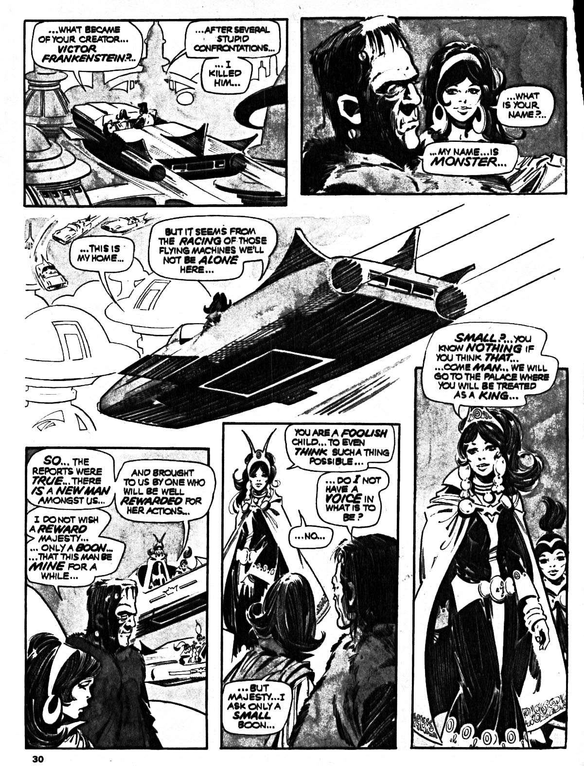 Read online Scream (1973) comic -  Issue #6 - 30