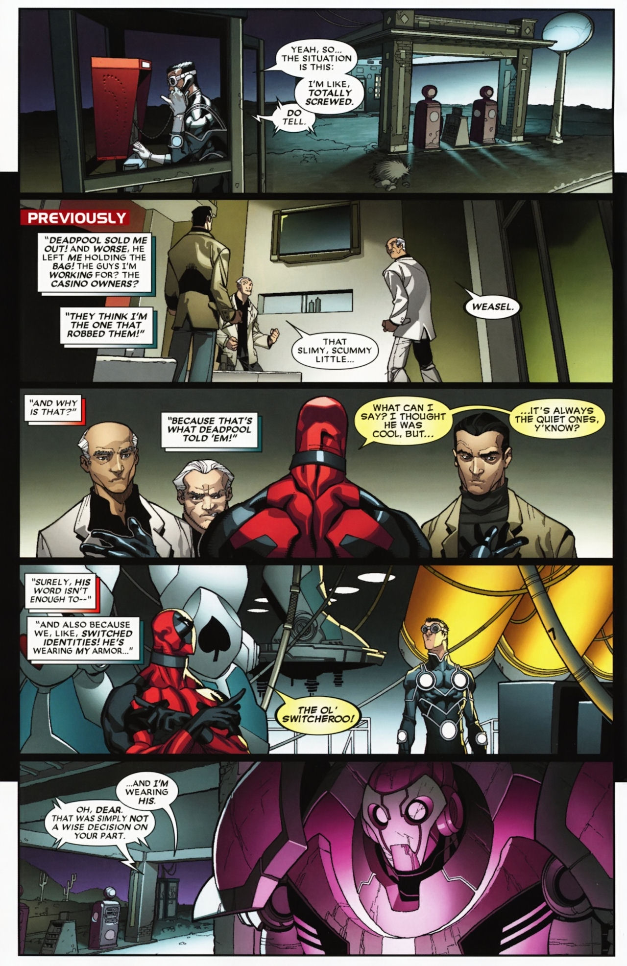 Read online Deadpool (2008) comic -  Issue #25 - 3