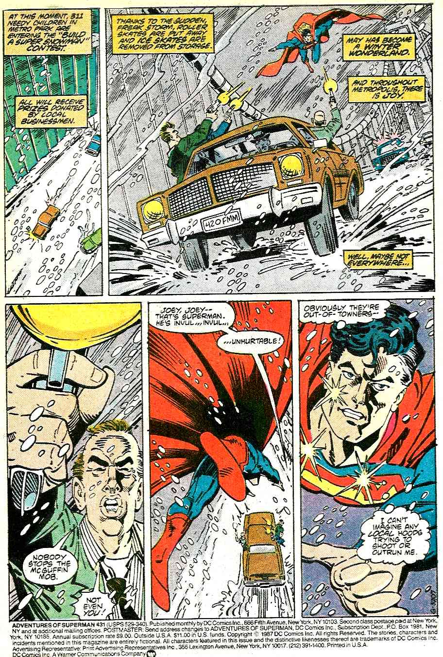 Adventures of Superman (1987) 431 Page 1