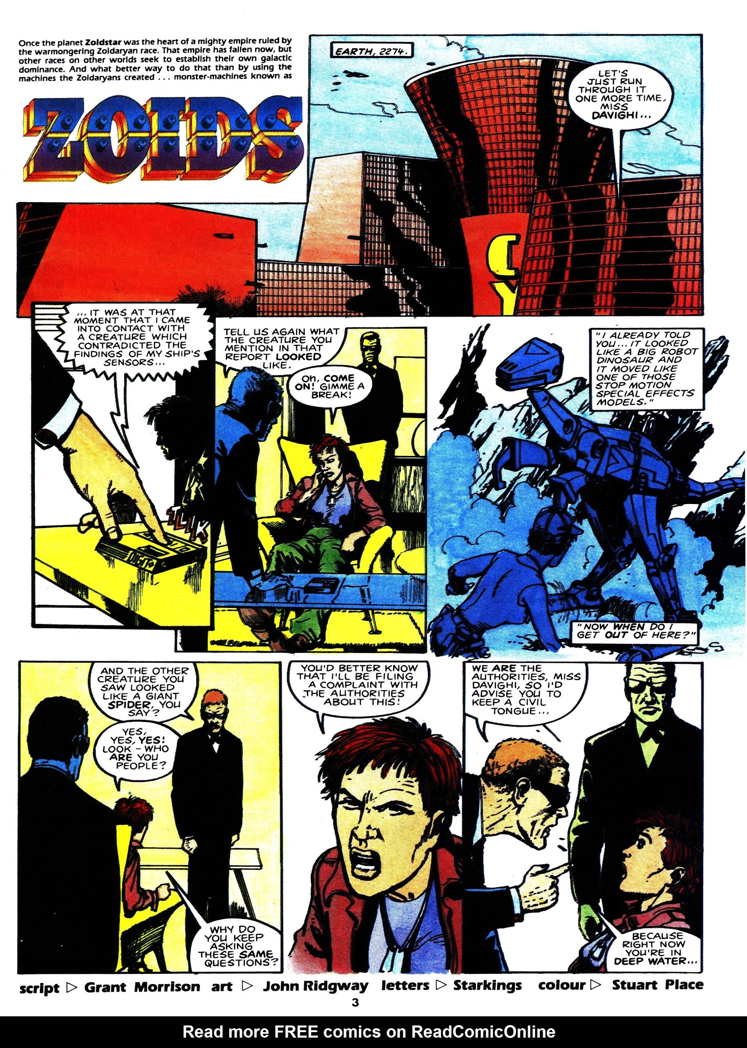 Read online Spider-Man and Zoids comic -  Issue #37 - 3