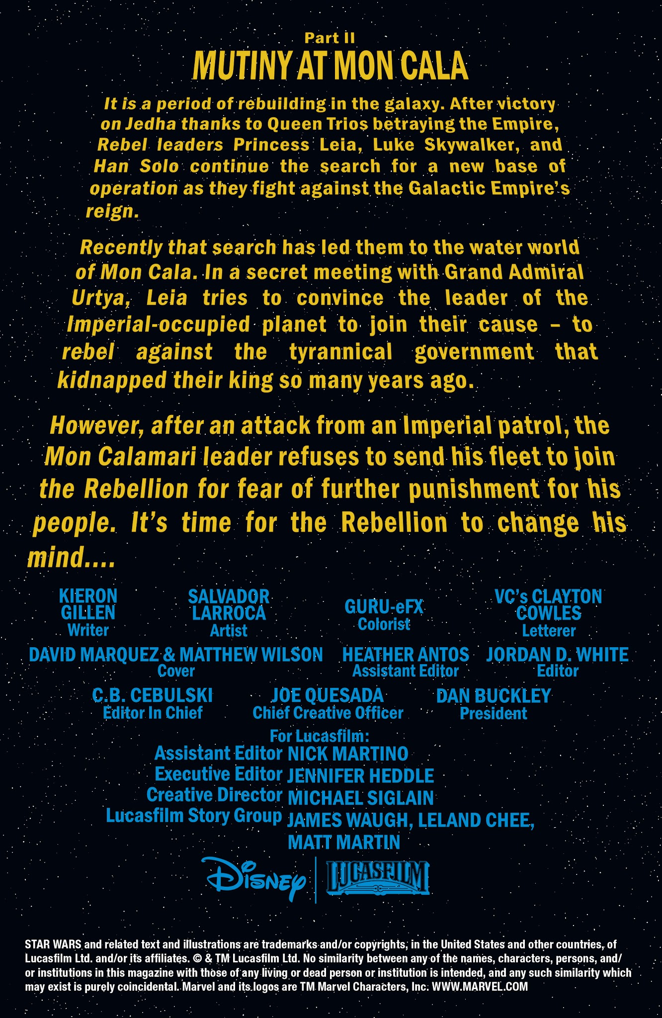 Read online Star Wars (2015) comic -  Issue #45 - 2