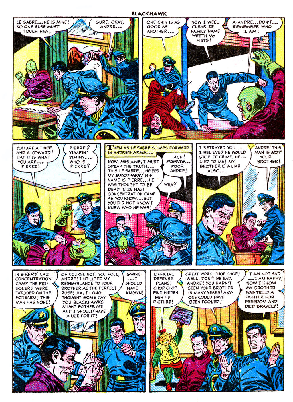 Read online Blackhawk (1957) comic -  Issue #87 - 32