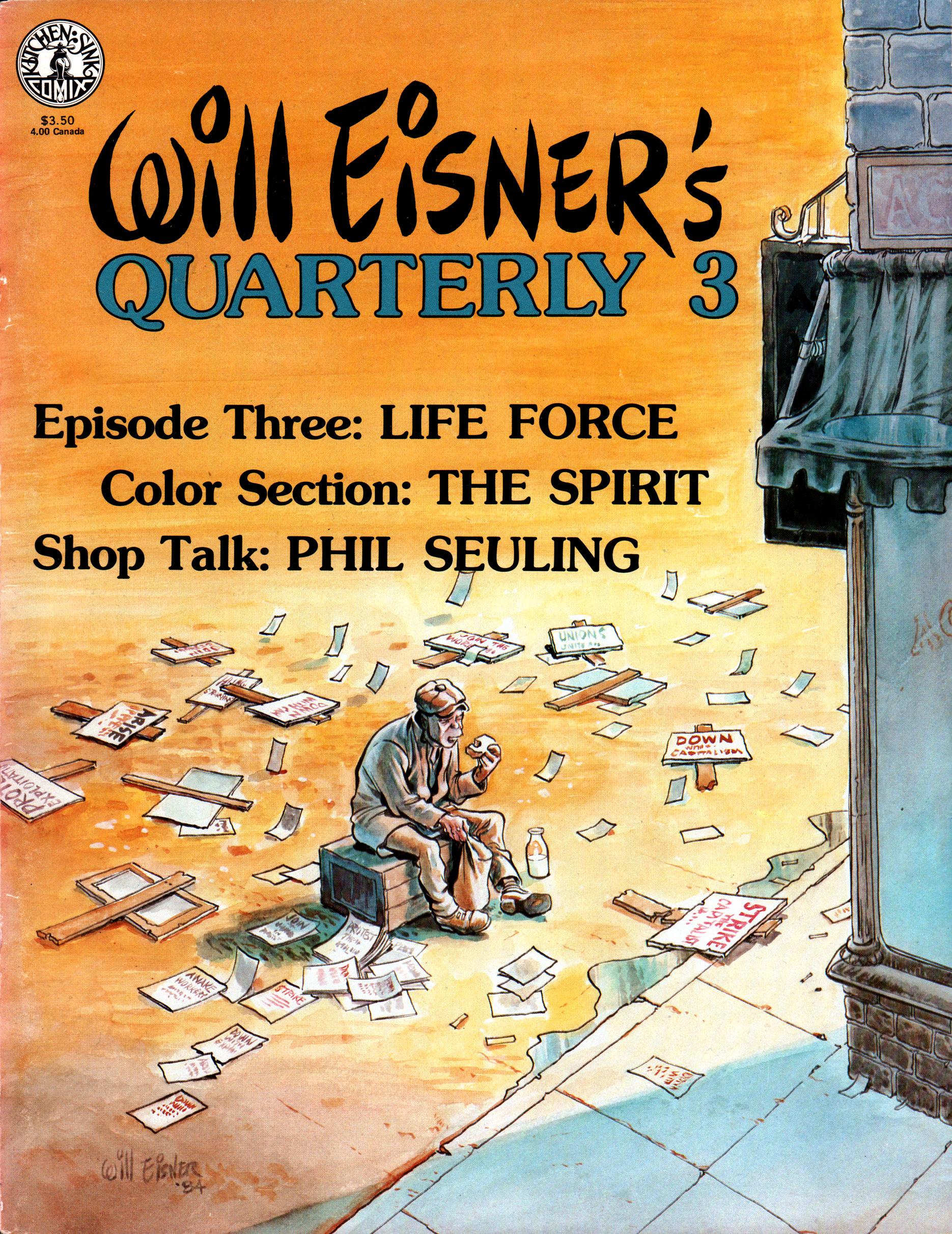 Read online Will Eisner's Quarterly comic -  Issue #3 - 1
