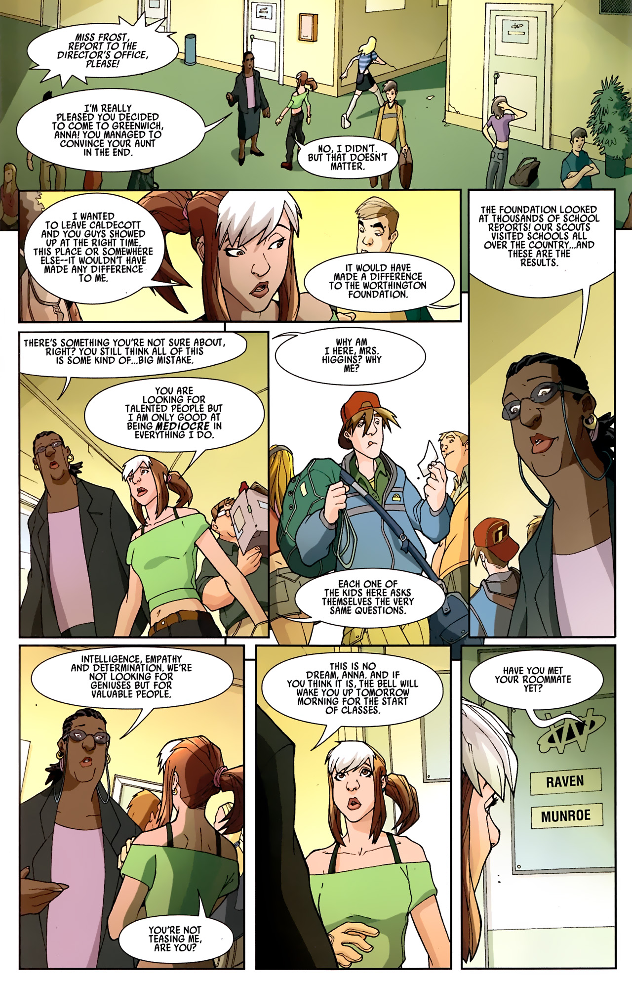 Read online X-Campus comic -  Issue #1 - 17