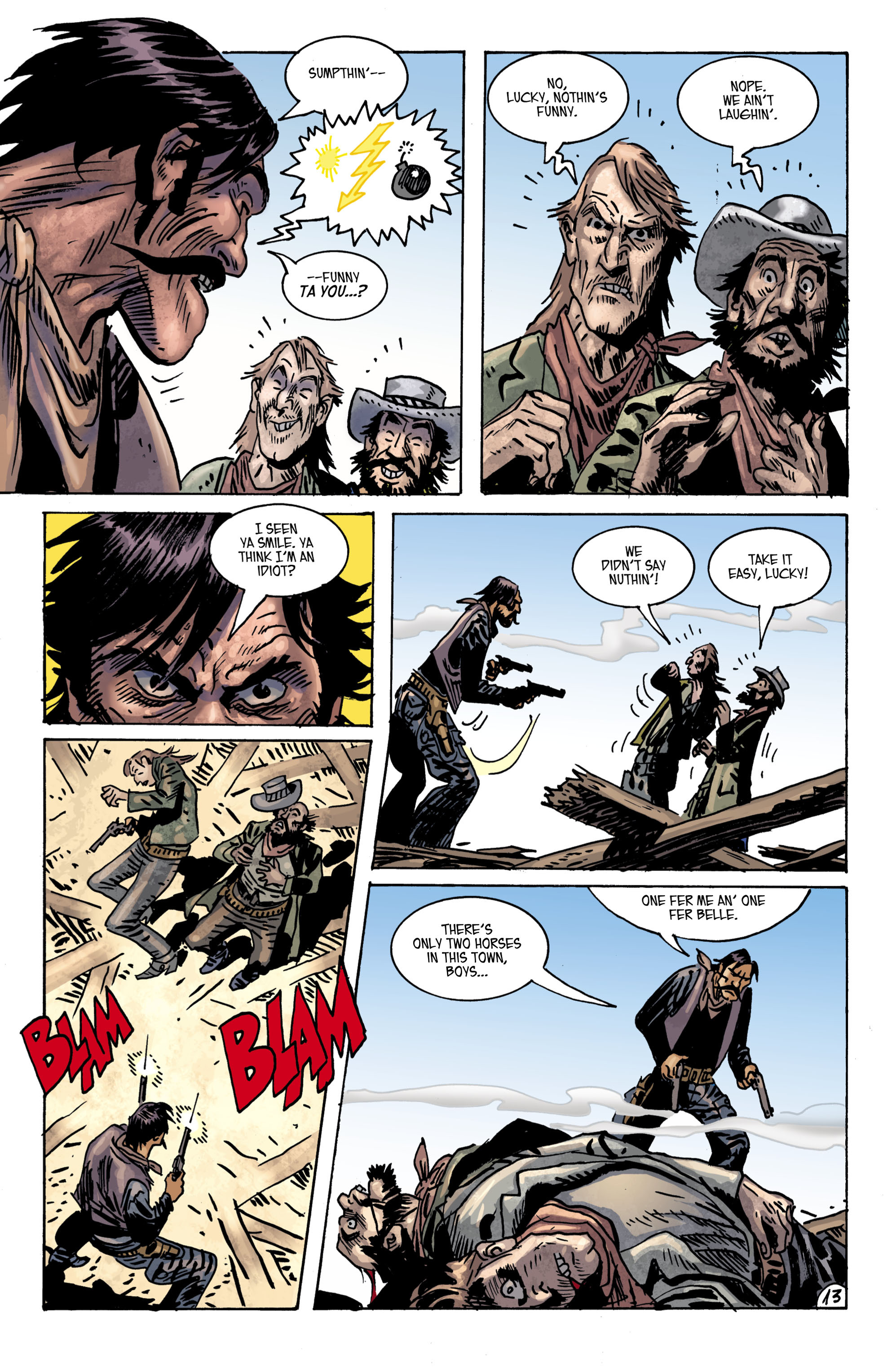 Read online Jonah Hex (2006) comic -  Issue #30 - 14